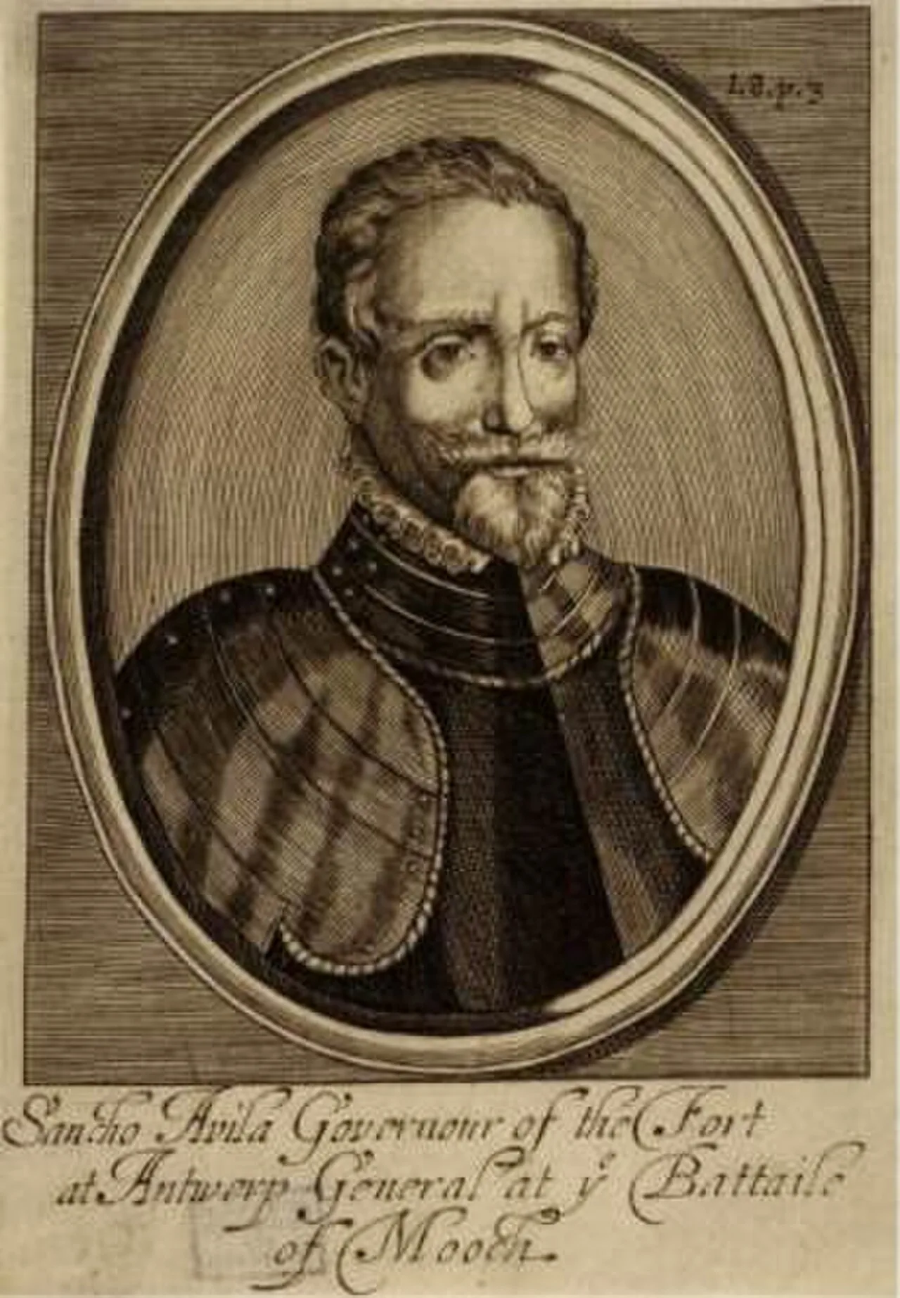Portrait of Sancho d’Avila (1523–1583) – memorial page