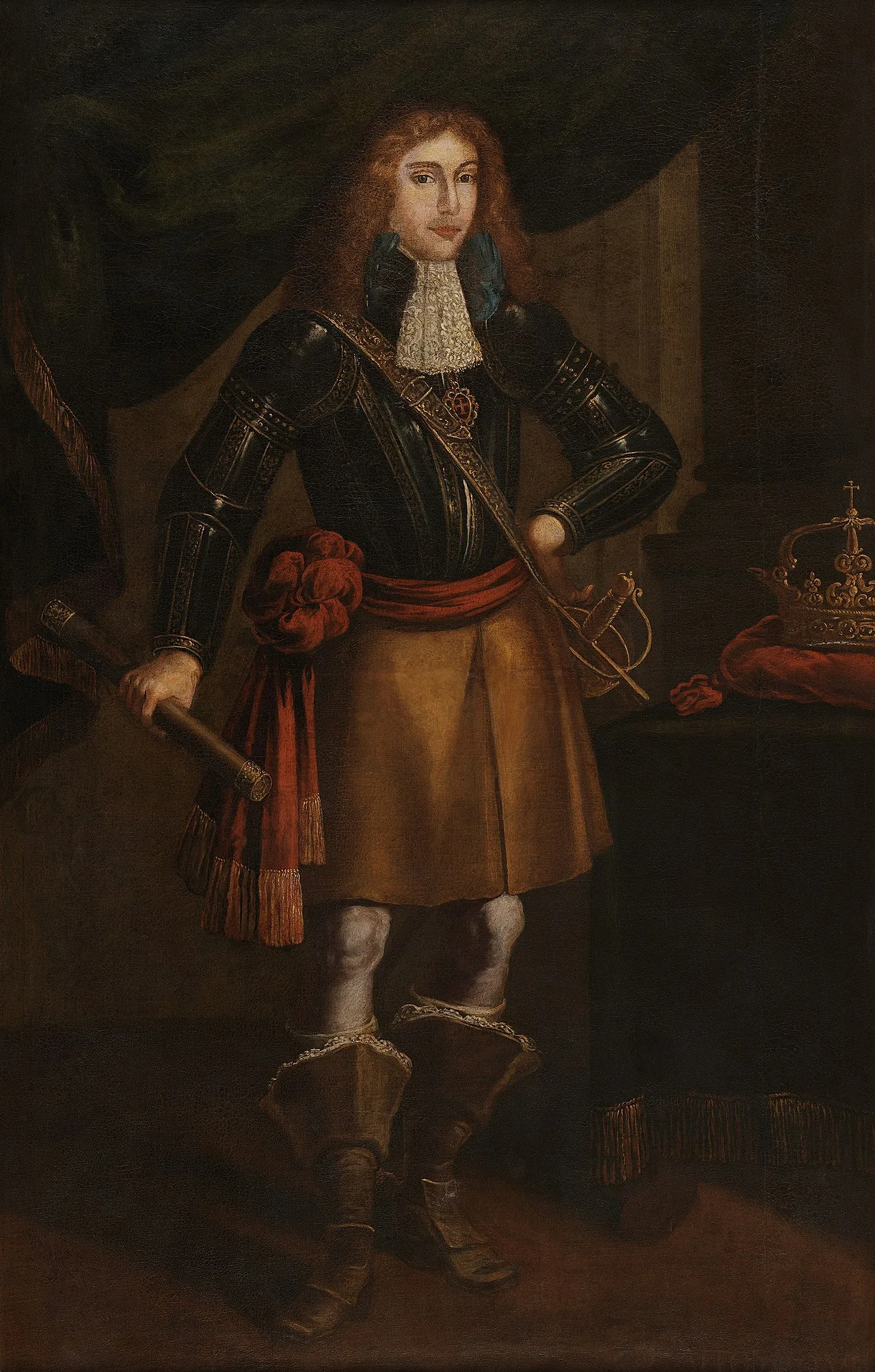 Porträt von Alfons VI. (1643–1683) – Gedenkseite