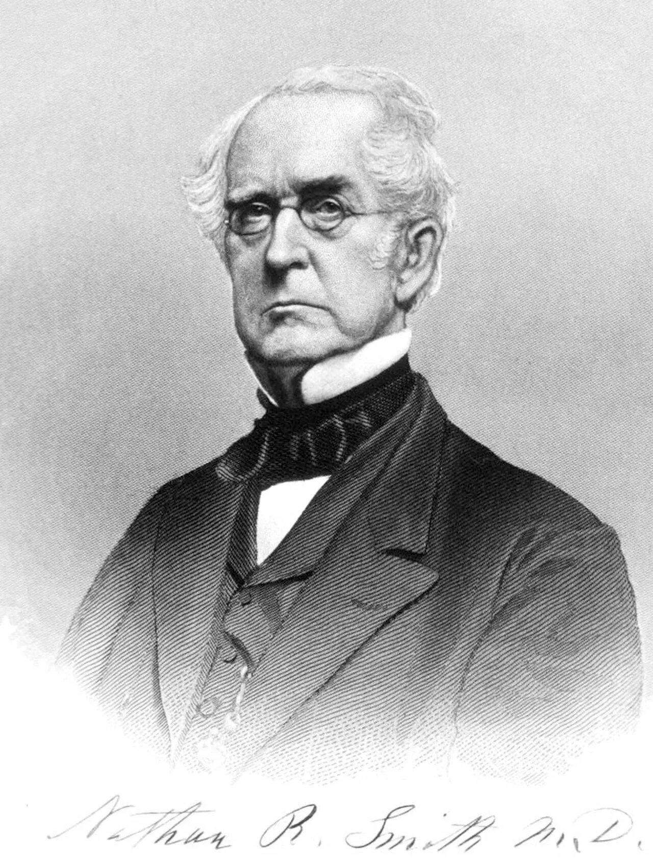 Porträt von Nathan Ryno Smith (1797–1877) – Gedenkseite