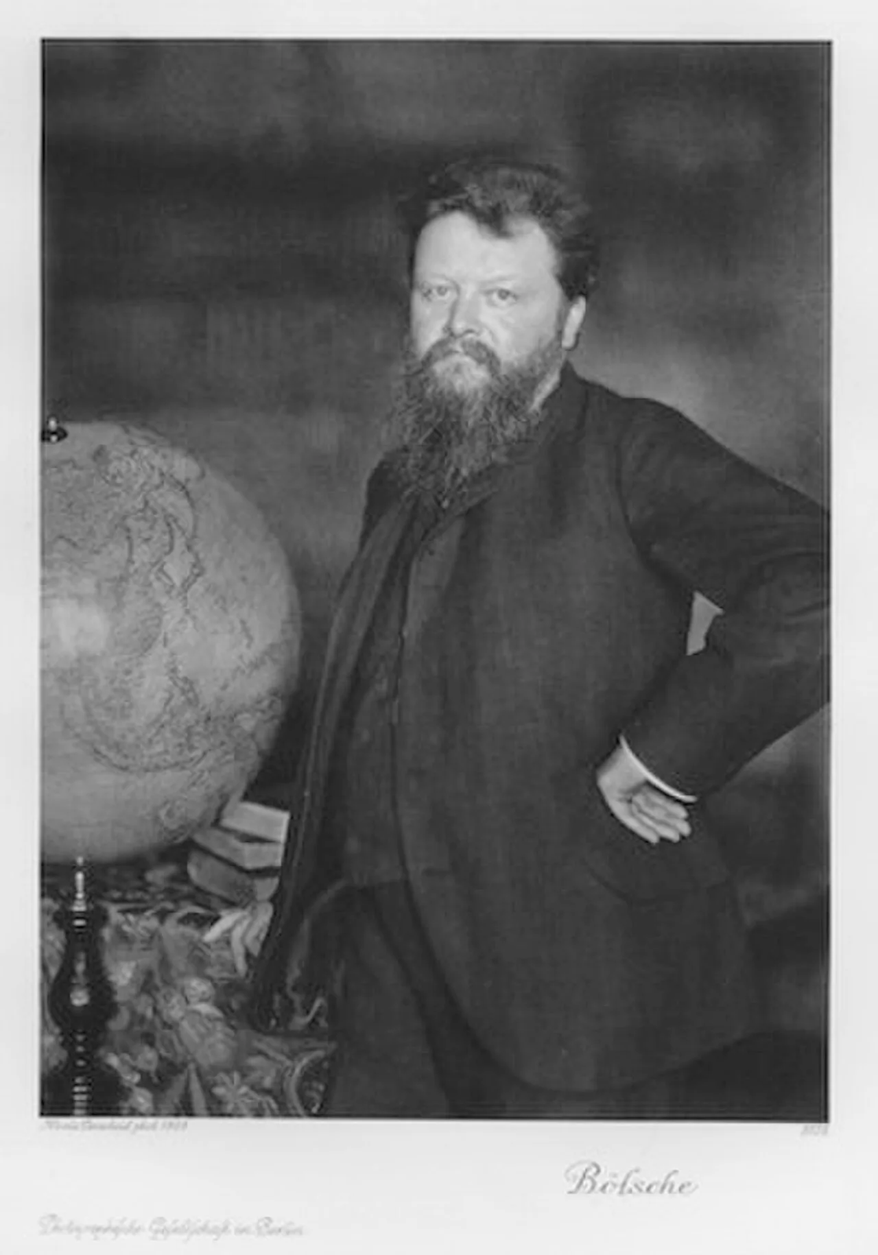 Porträt von Wilhelm Bölsche (1861–1939) – Gedenkseite