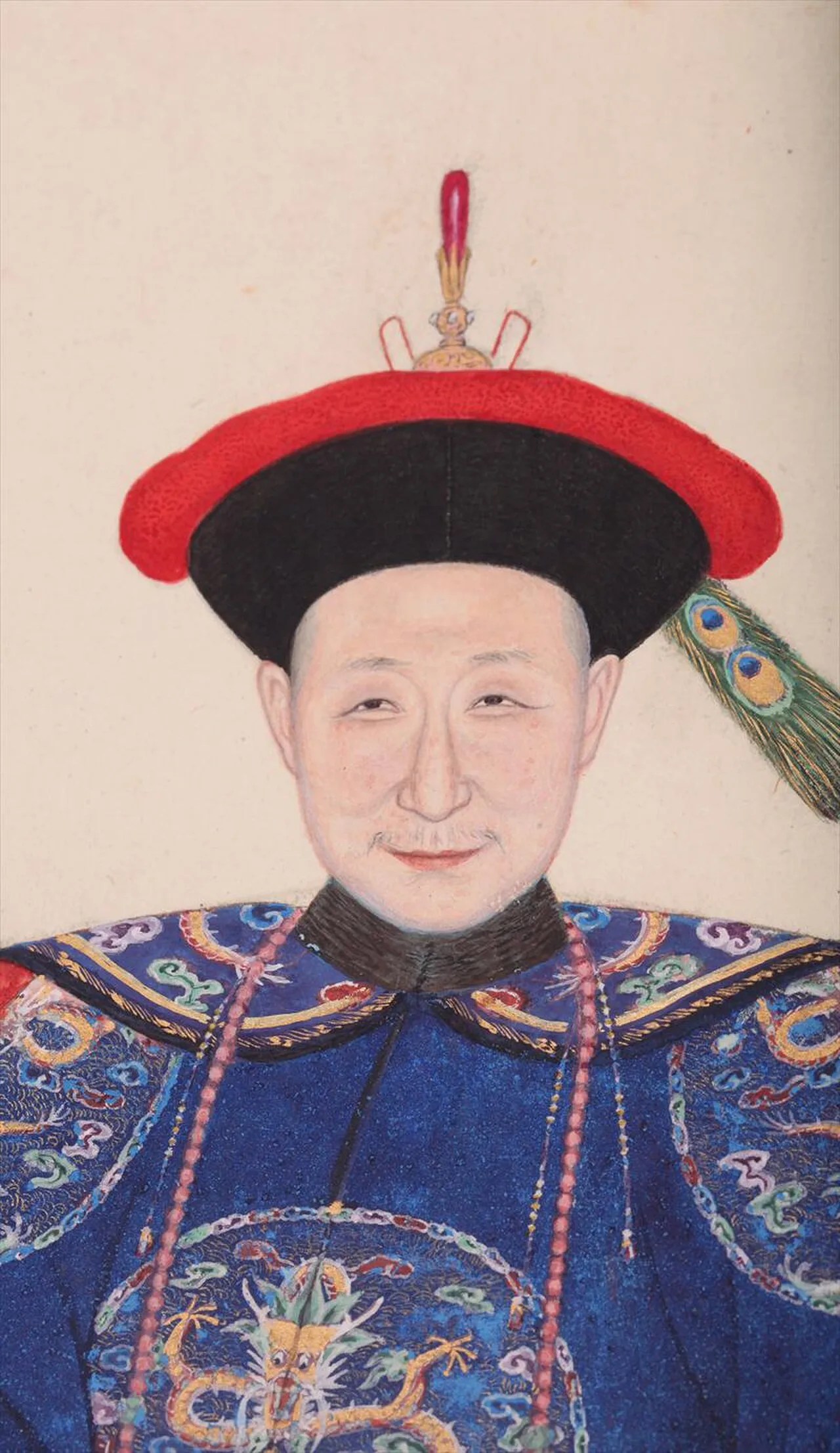 Porträt von Fu Kangan (1753–1796) – Gedenkseite