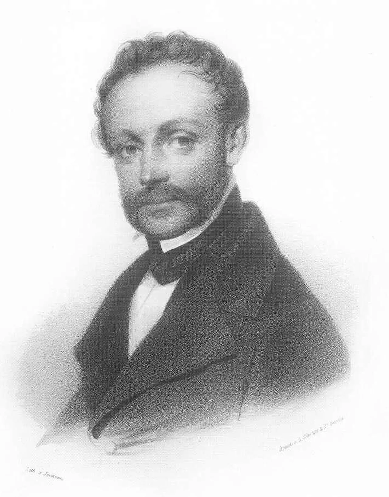 Porträt von Ludwig Persius (1803–1845) – Gedenkseite