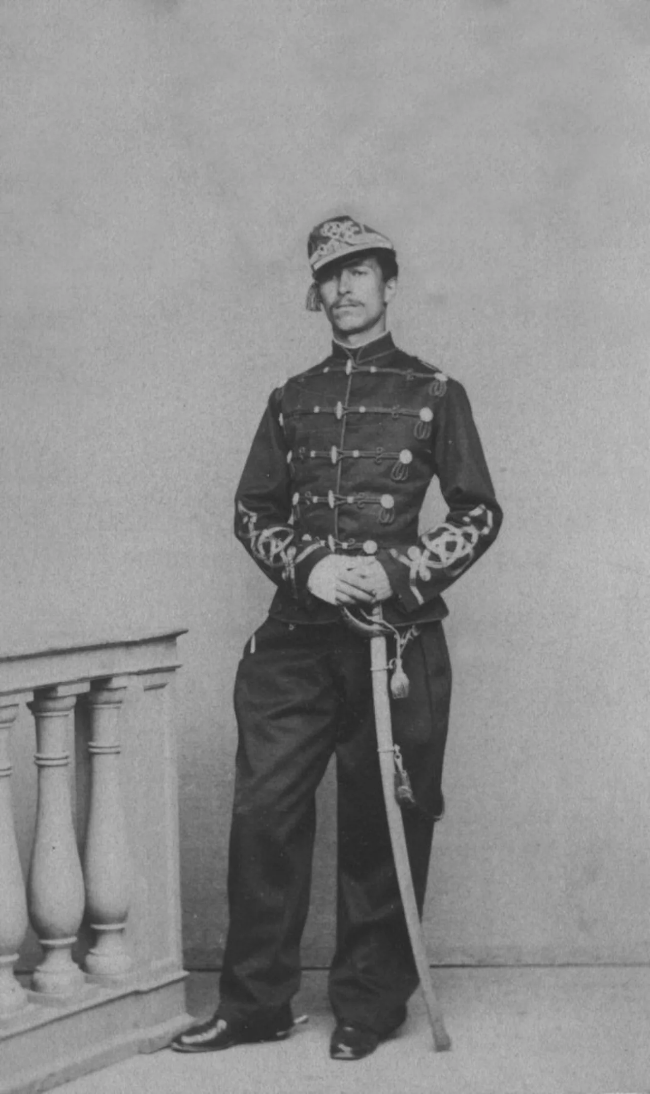 Porträt von Nicolae Dunca (1837–1862) – Gedenkseite