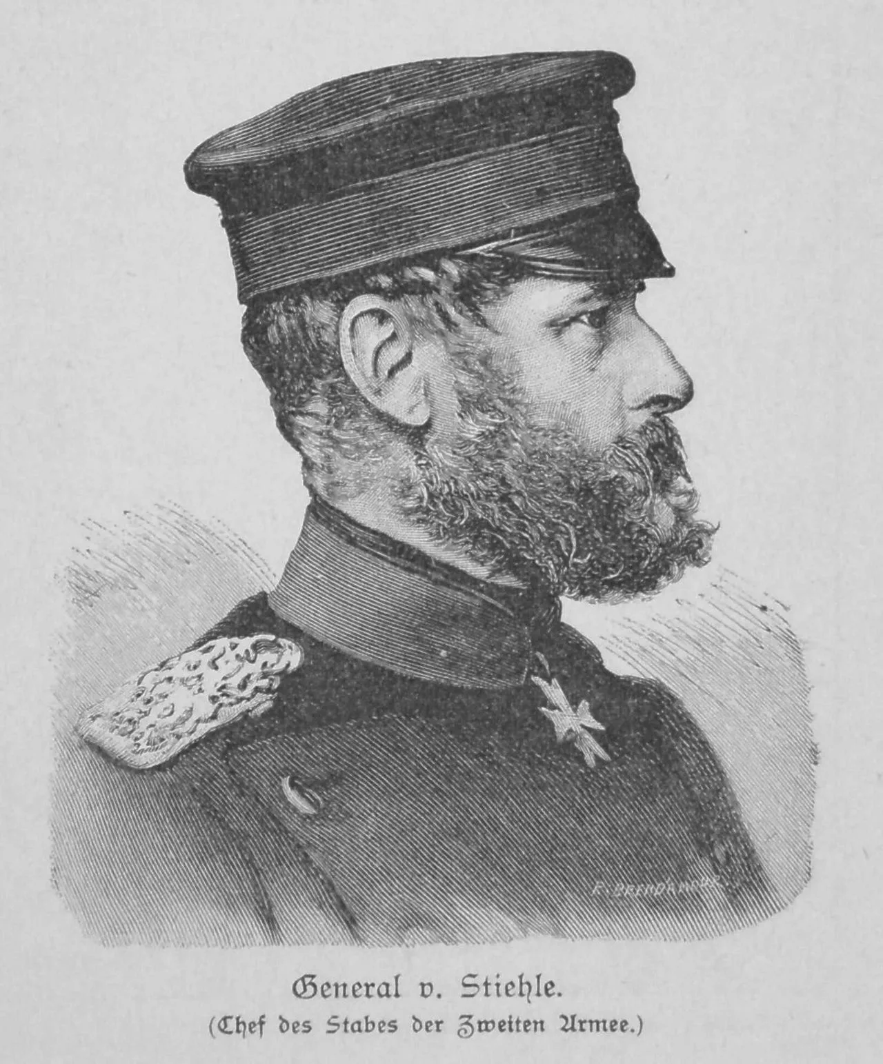 Portrait of Gustav von Stiehle (1823–1899) – memorial page