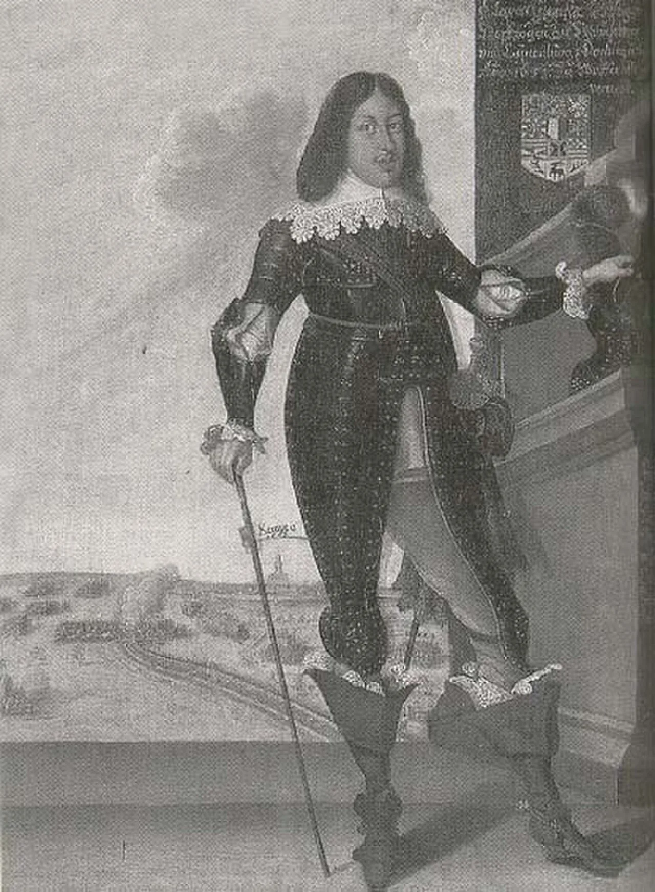 Porträt von Friedrich von Württemberg-Neuenstadt (1615–1682) – Gedenkseite