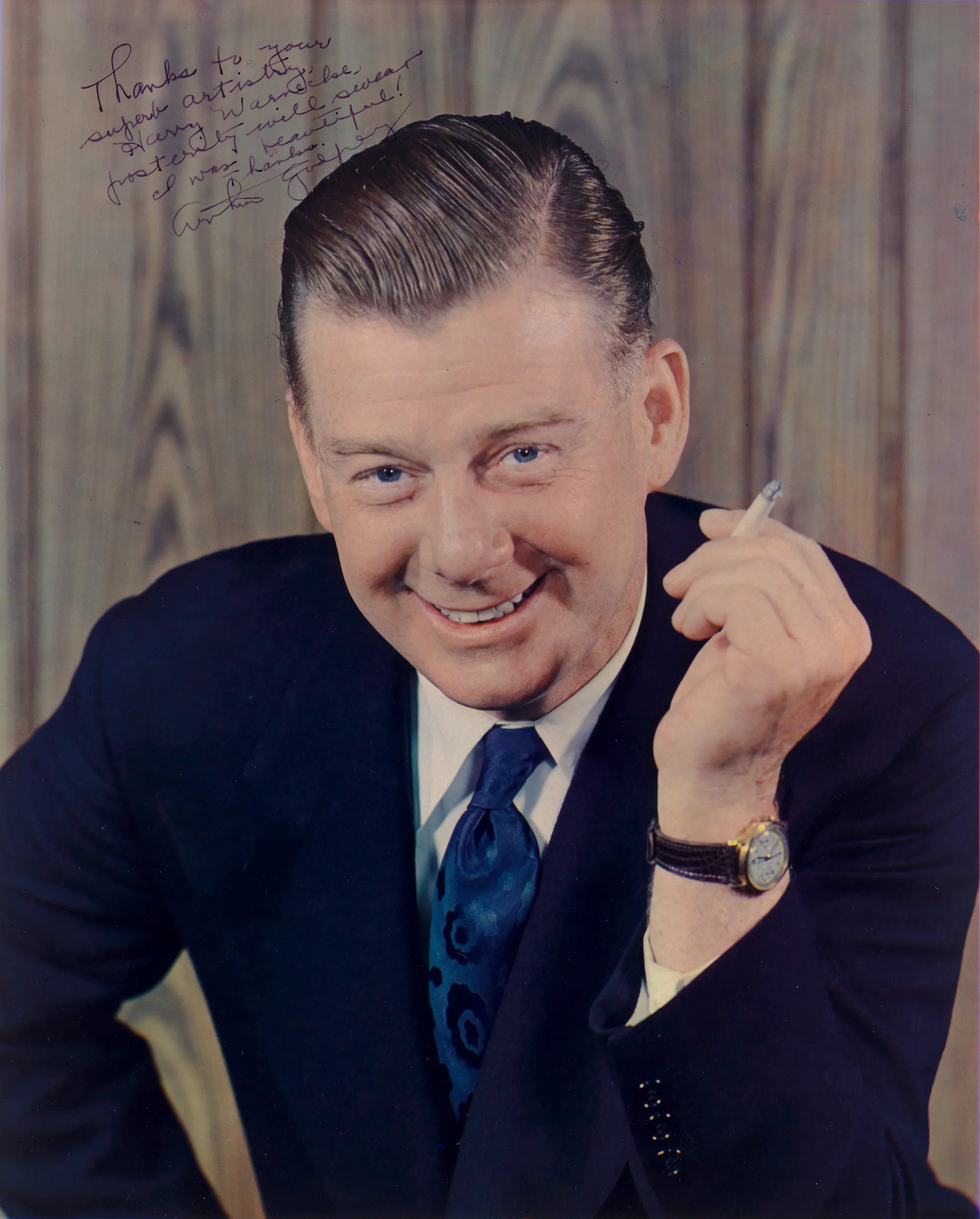 Portrait of Arthur Godfrey (1903–1983) – memorial page