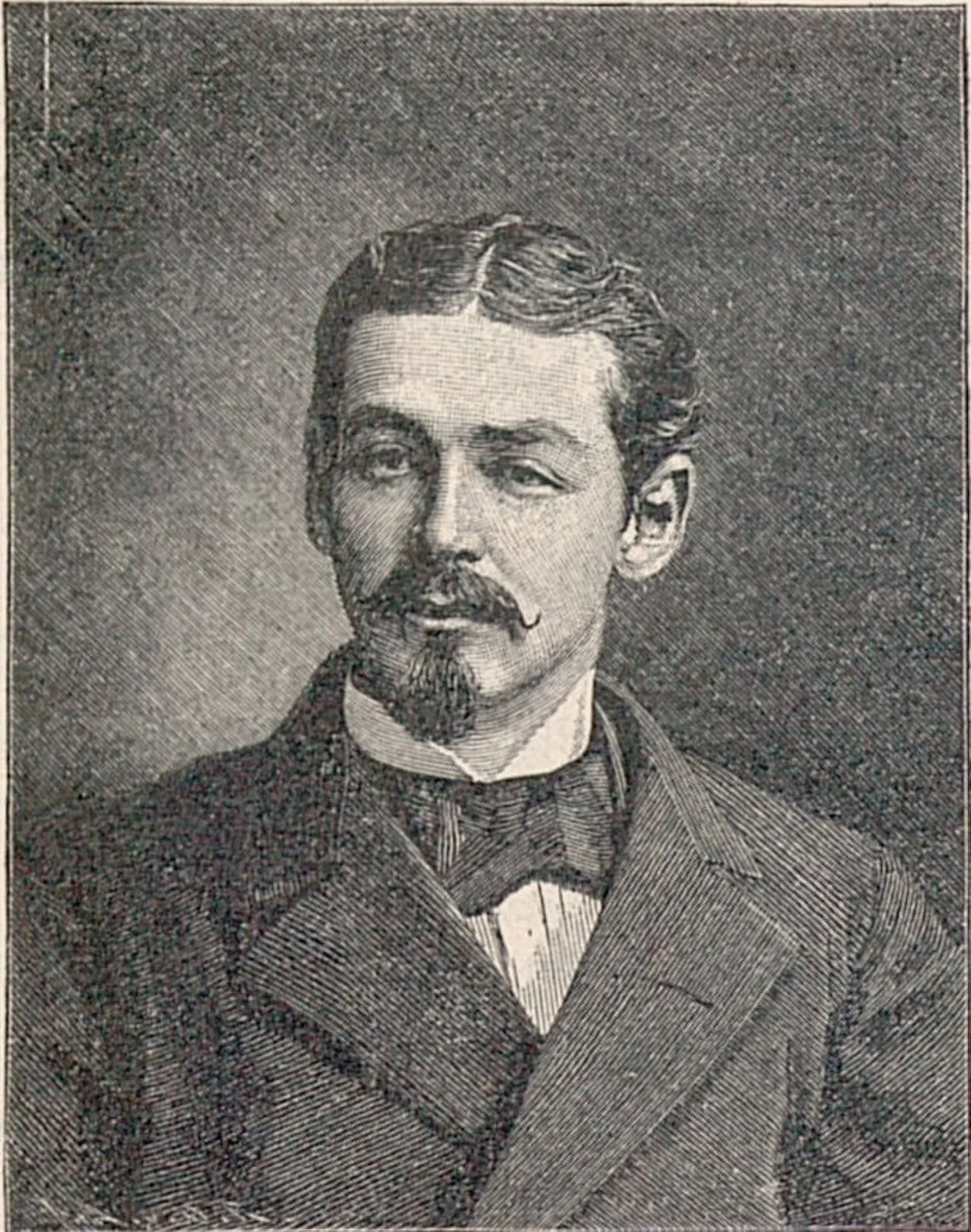 Porträt von Richard Böhm (1854–1884) – Gedenkseite