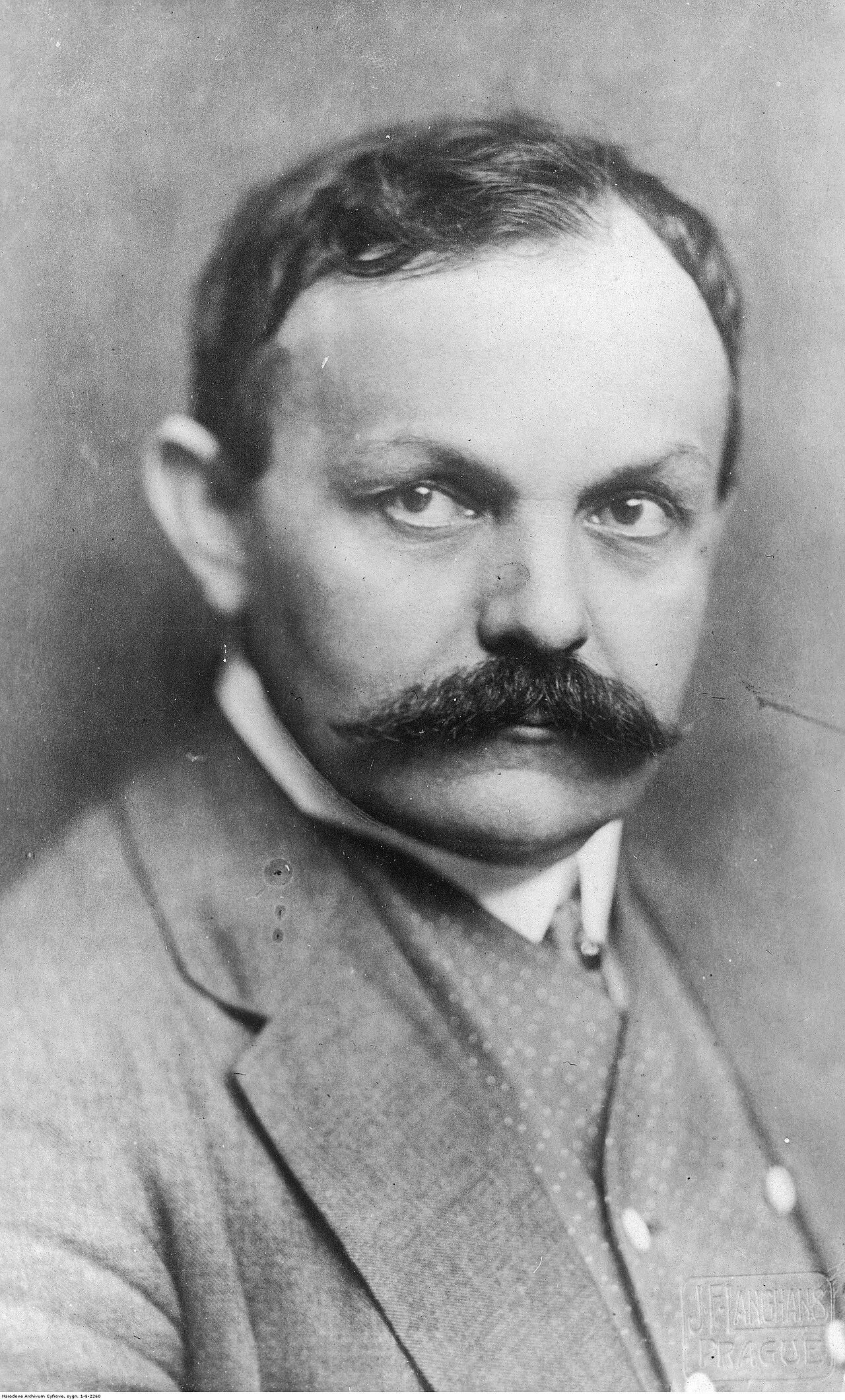 Porträt von Josef Svatopluk Machar (1864–1942) – Gedenkseite