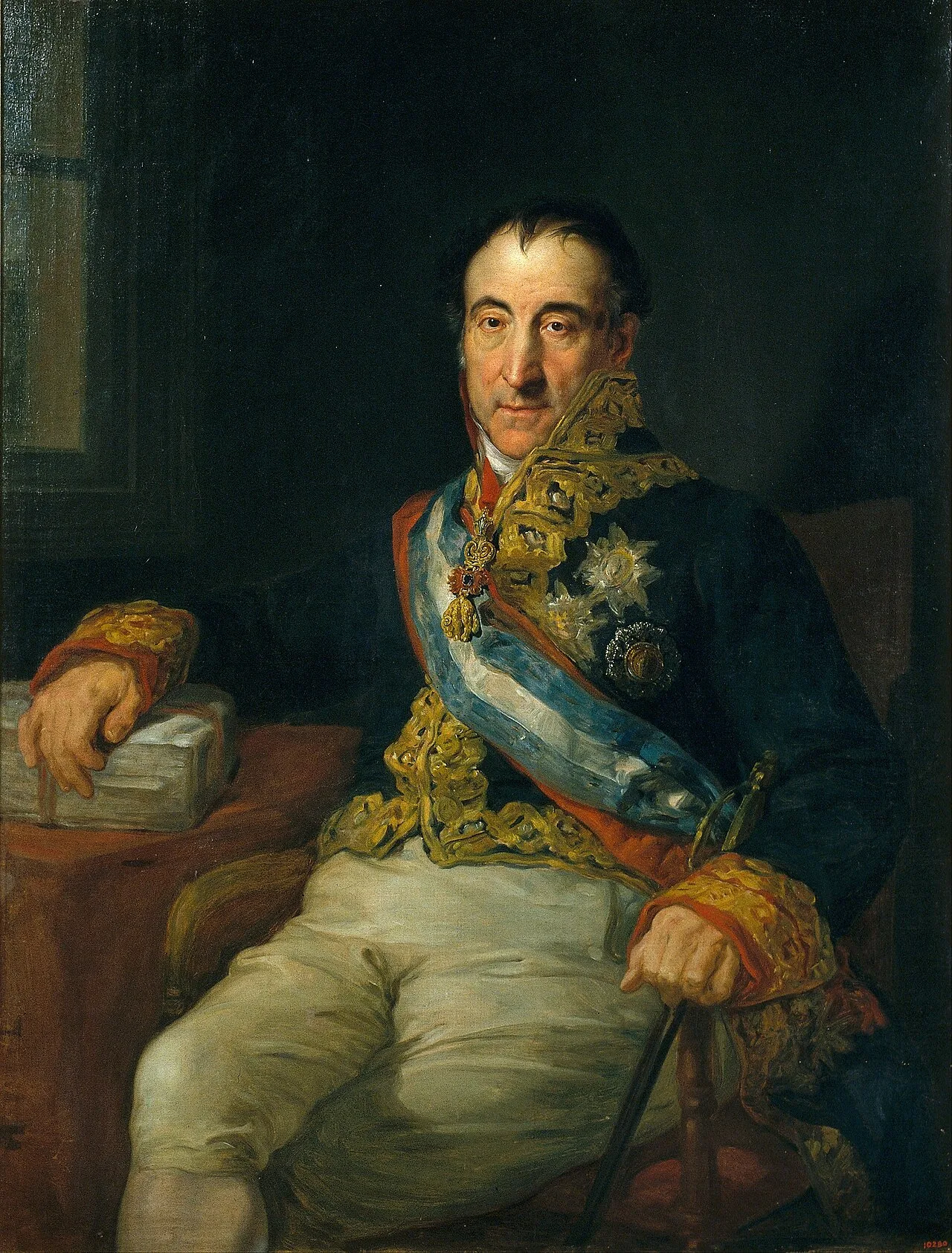 Porträt von Pedro Gómez Labrador (1764–1850) – Gedenkseite