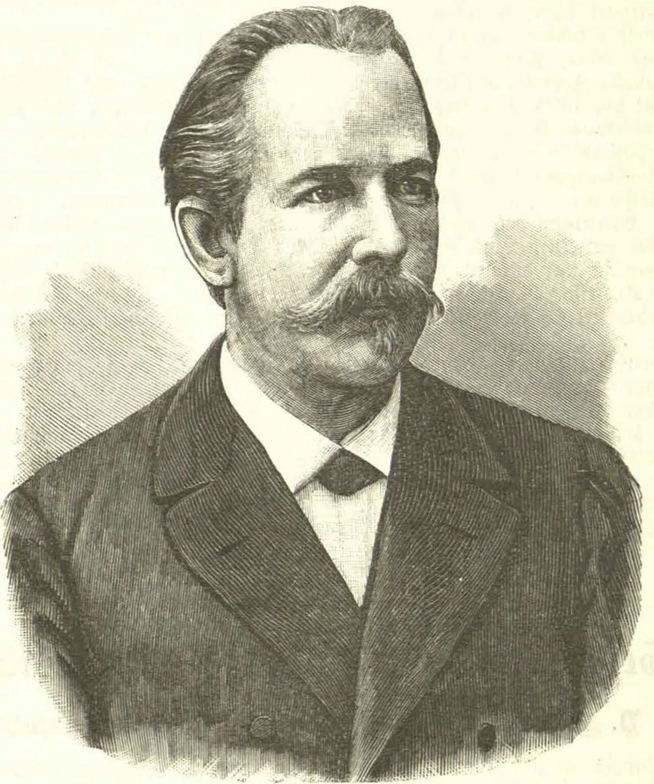 Porträt von Joseph Partsch (1851–1925) – Gedenkseite