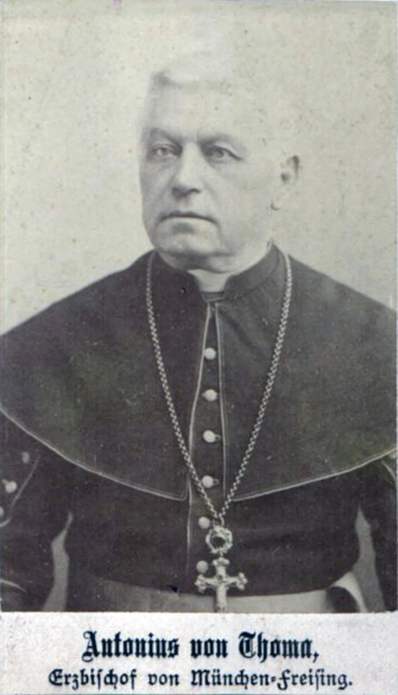 Porträt von Antonius von Thoma (1829–1897) – Gedenkseite