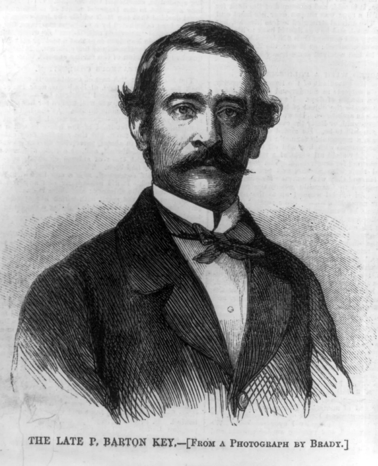 Portrait of Philip Barton Key II (1818–1859) – memorial page