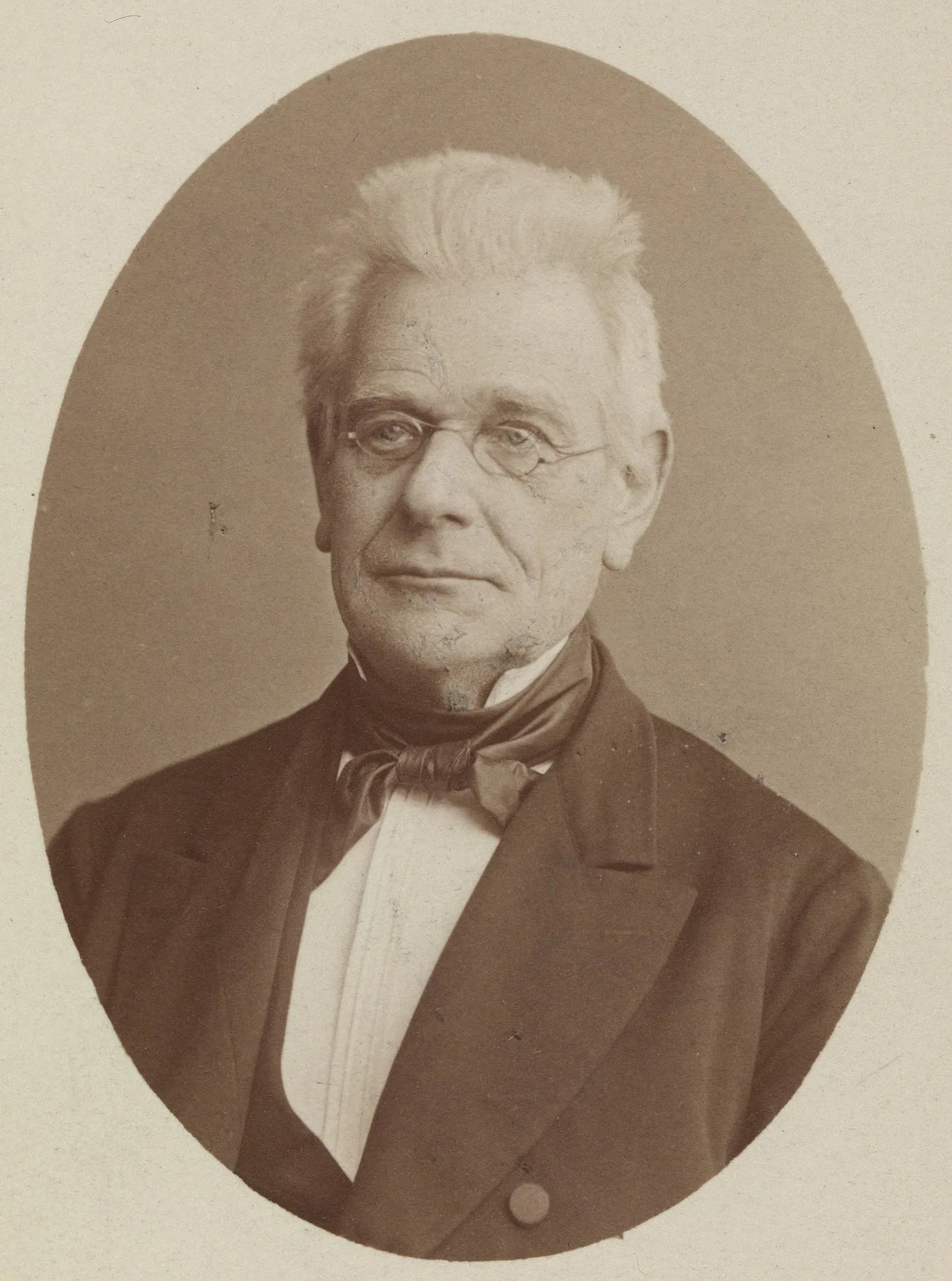 Portrait of Philip Henrik Hansteen (1817–1911) – memorial page