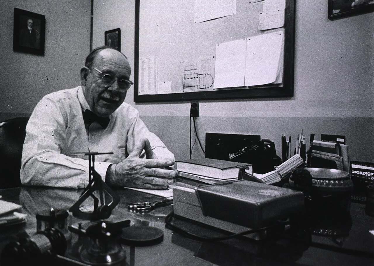 Portrait of Edwin Boring (1886–1968) – memorial page