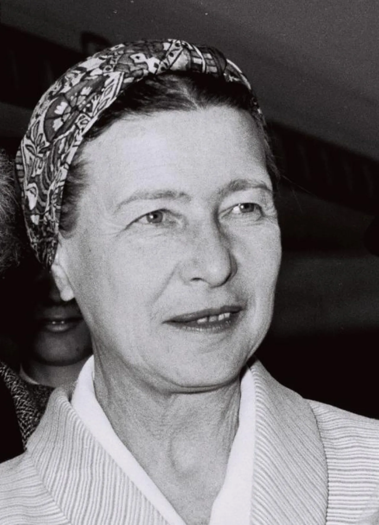 Porträt von Simone de Beauvoir (1908–1986) – Gedenkseite