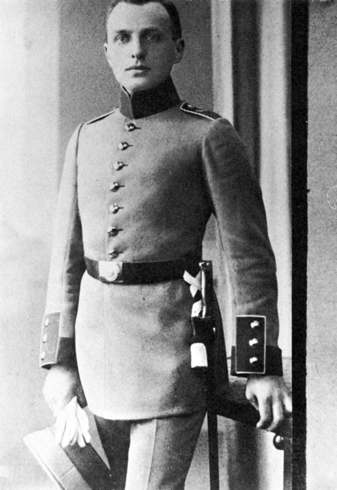 Porträt von Alfred Lichtenstein (1889–1914) – Gedenkseite