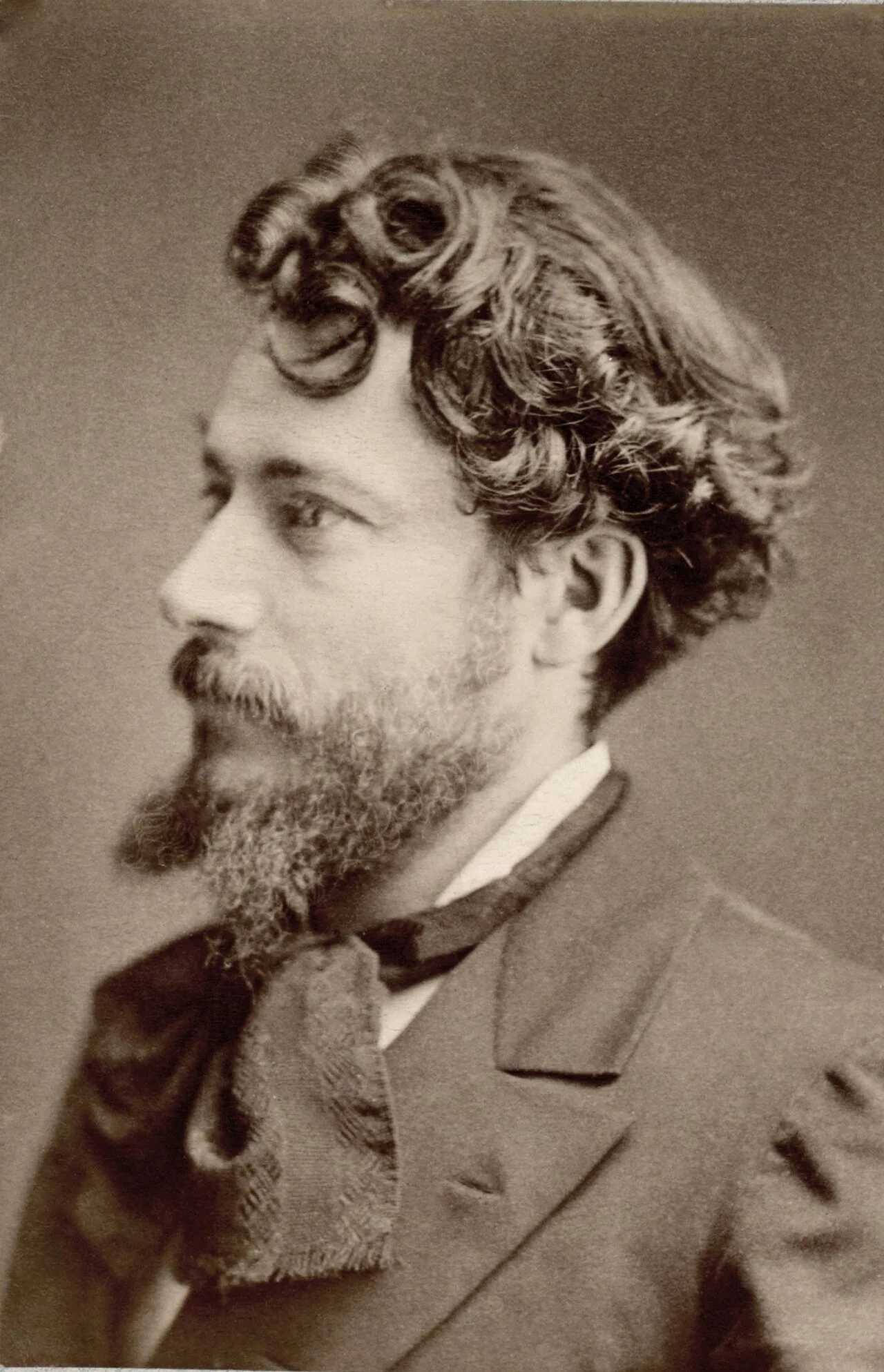 Porträt von Jean Aicard (1848–1921) – Gedenkseite