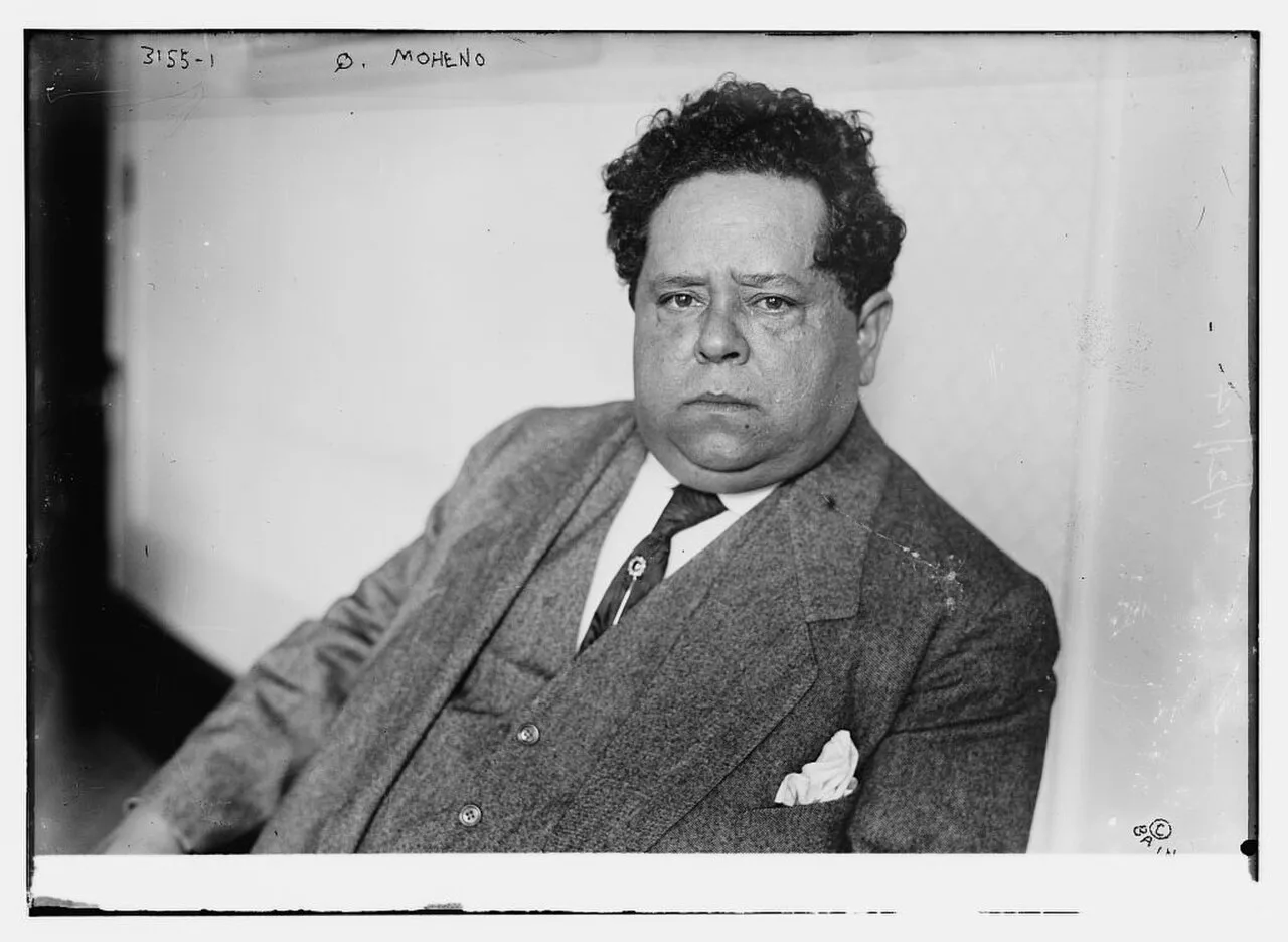 Porträt von Querido Moheno (1873–1933) – Gedenkseite