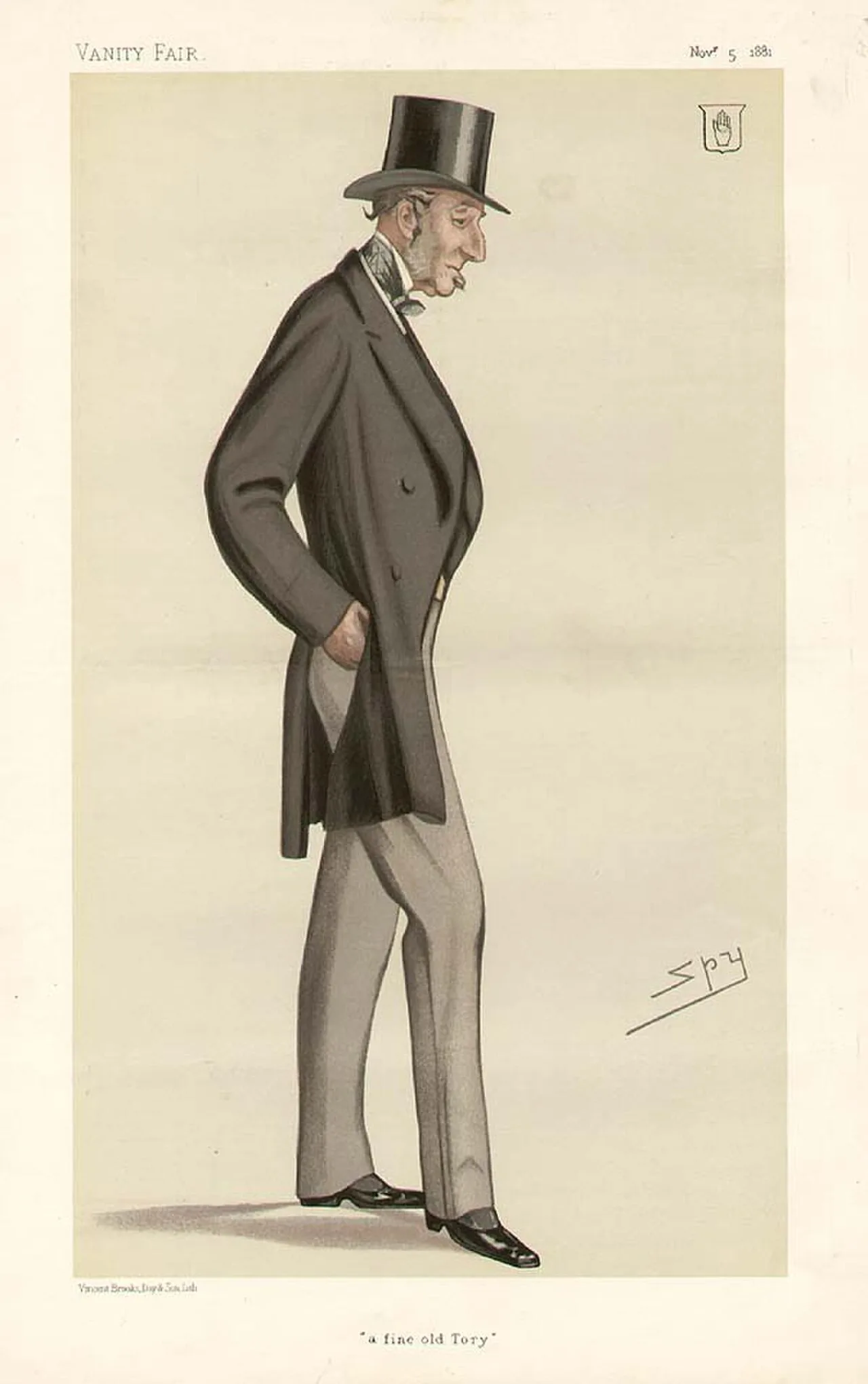 Portrait of Rainald Knightley, 1st Baron Knightley (1819–1895) – memorial page