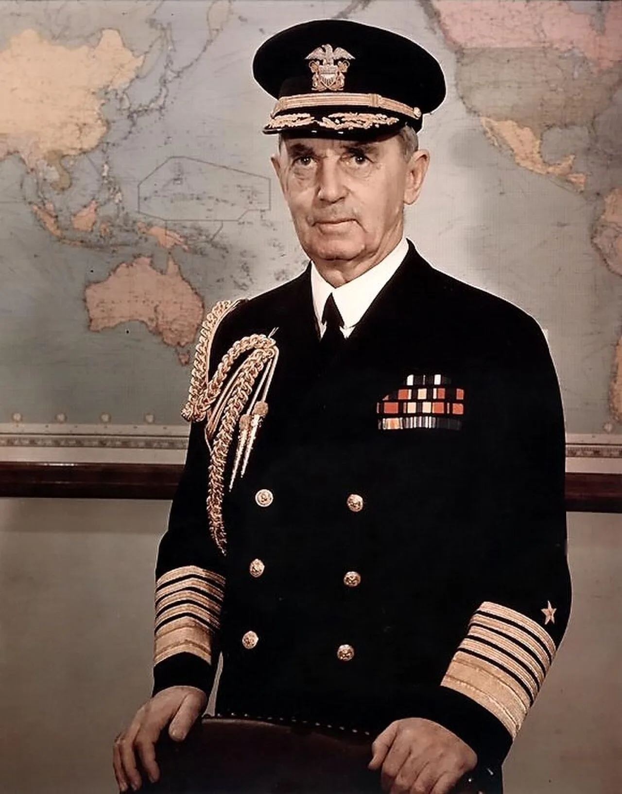 Portrait of William Daniel Leahy (1875–1959) – memorial page