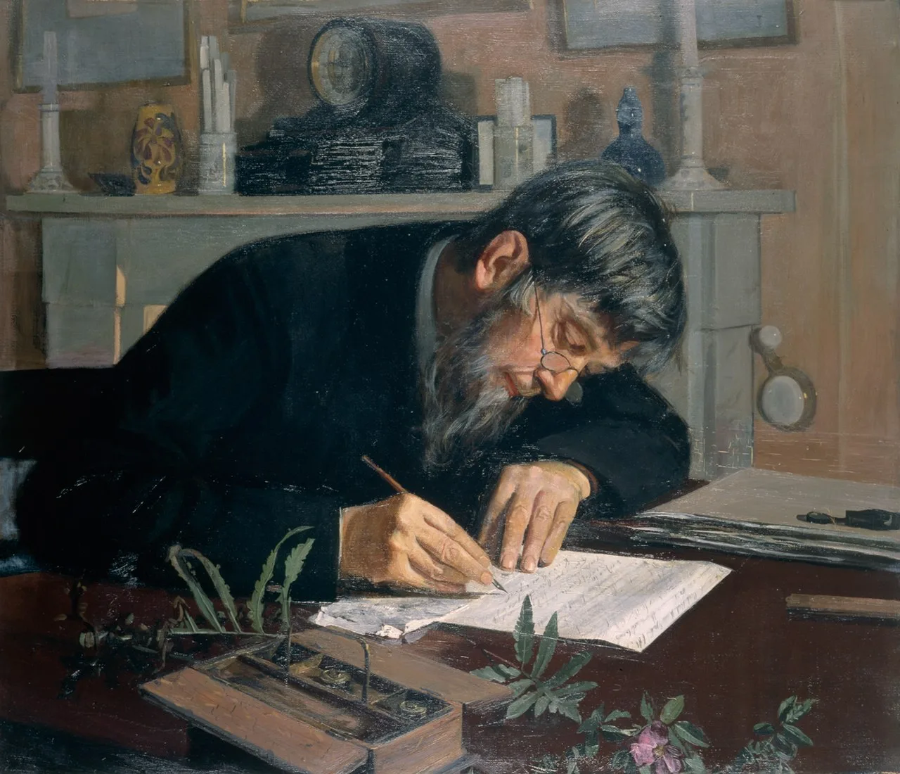 Porträt von John Gilbert Baker (1834–1920) – Gedenkseite