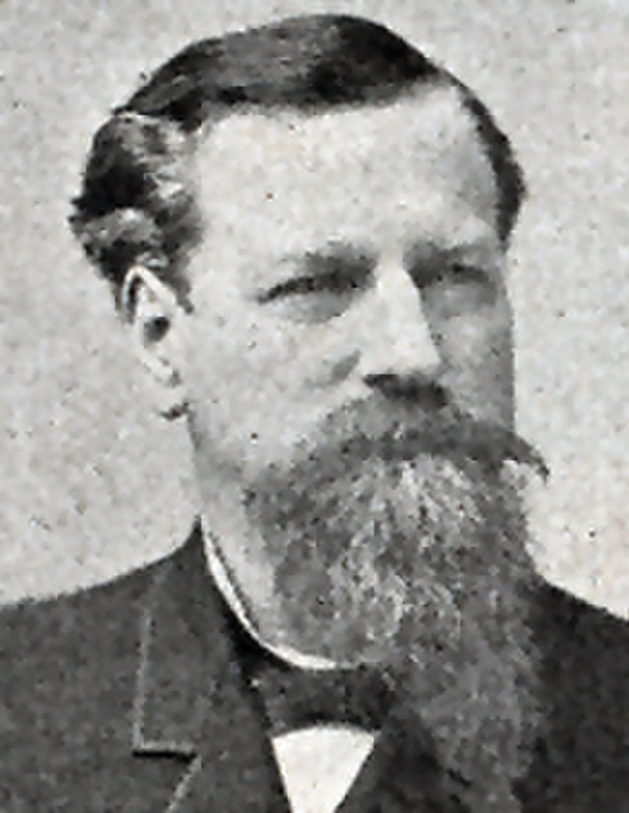 Porträt von Alexander Monroe Dockery (1845–1926) – Gedenkseite