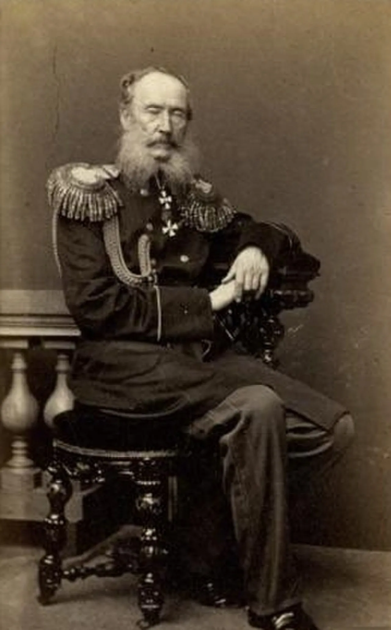 Porträt von Paul Grabbe (1789–1875) – Gedenkseite