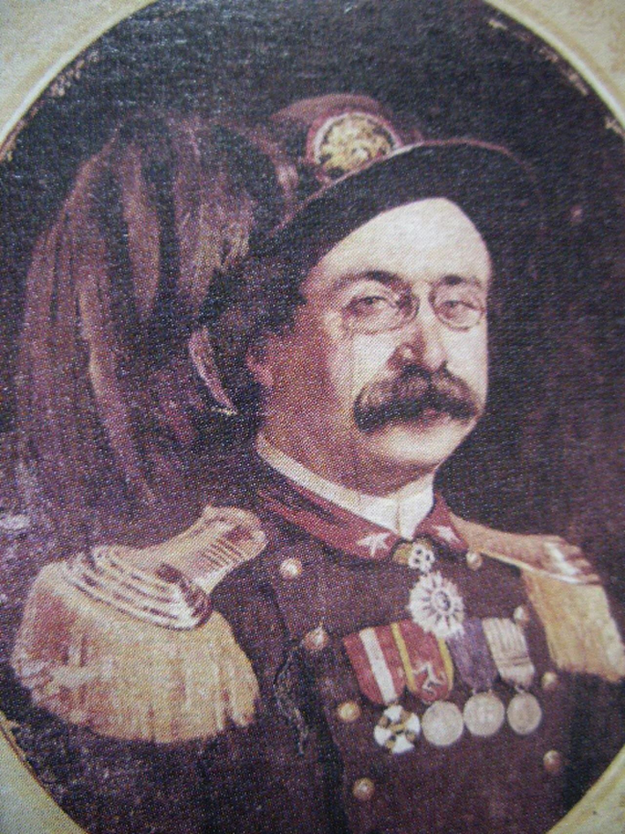 Porträt von Oreste Baratieri (1841–1901) – Gedenkseite