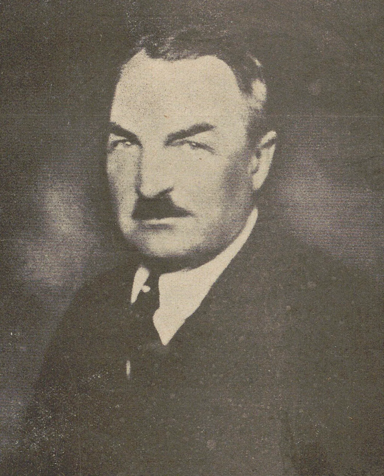 Porträt von Józef Antoni Lossow (1874–1950) – Gedenkseite
