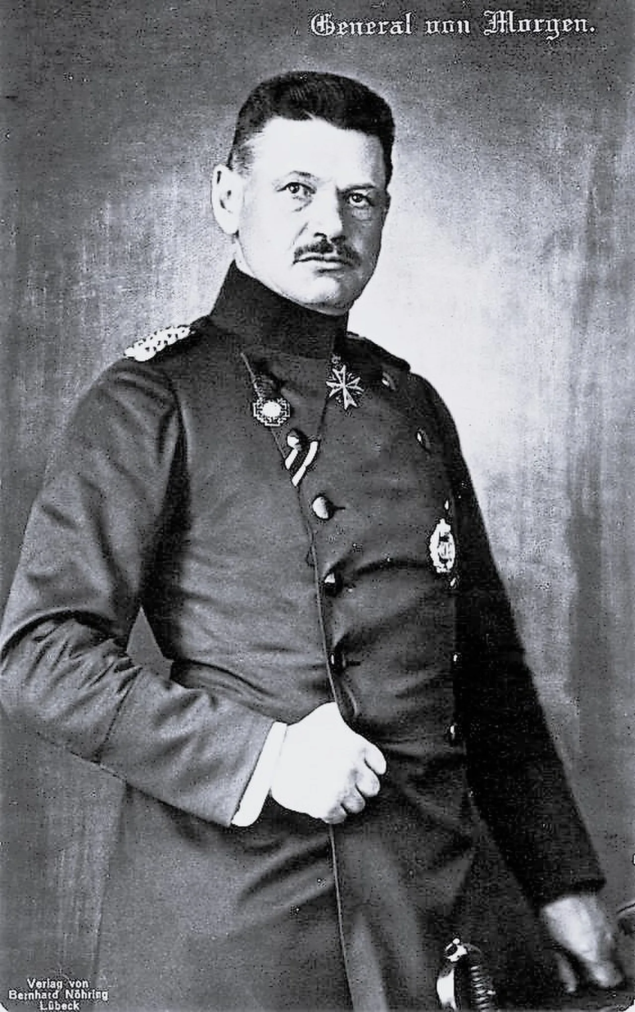 Porträt von Curt von Morgen (1858–1928) – Gedenkseite
