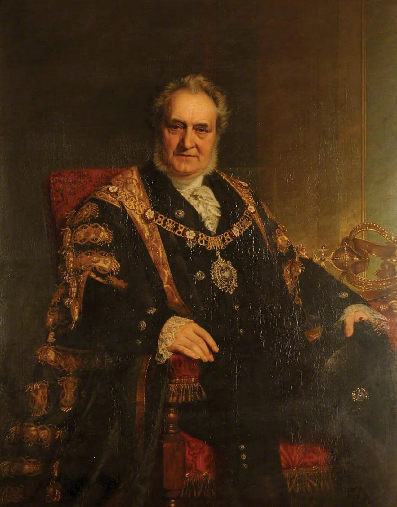 Porträt von Robert Besley (1794–1876) – Gedenkseite
