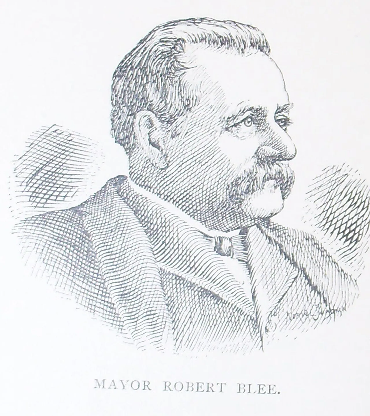 Porträt von Robert Blee (1839–1898) – Gedenkseite