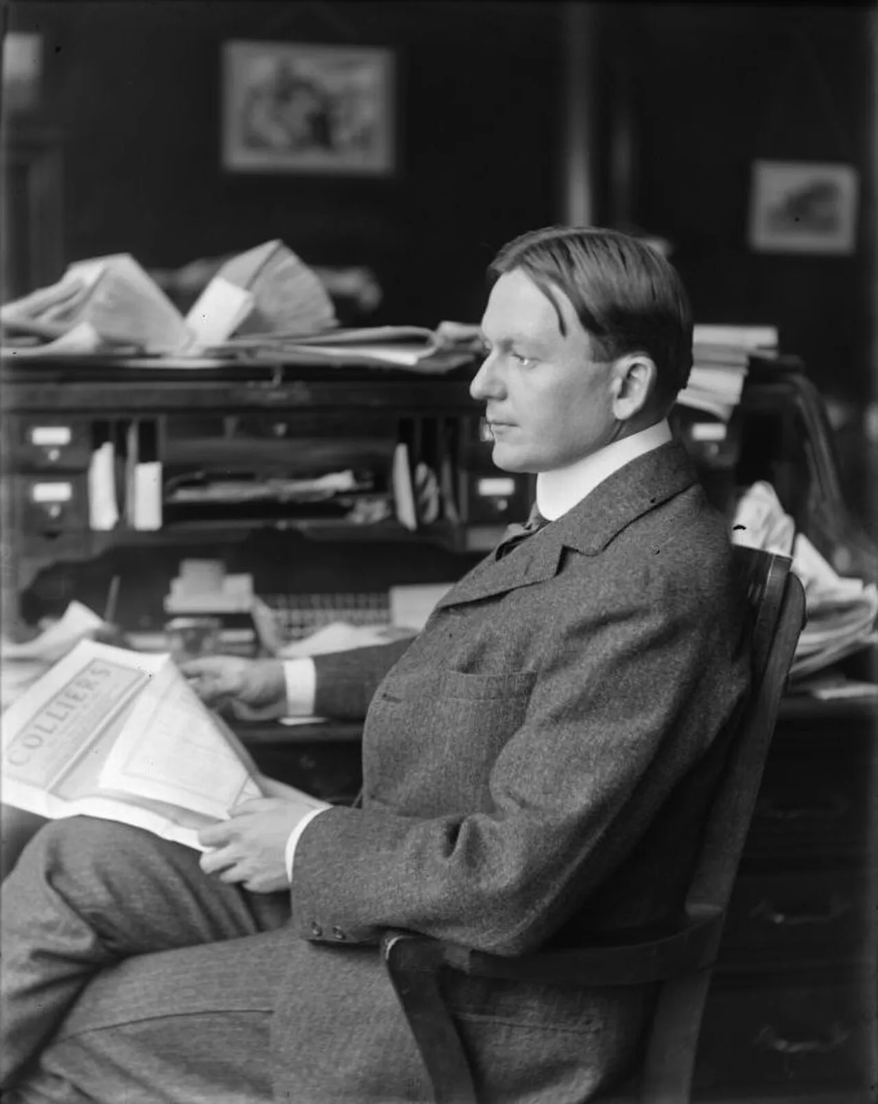 Portrait of Robert J. Collier (1876–1918) – memorial page