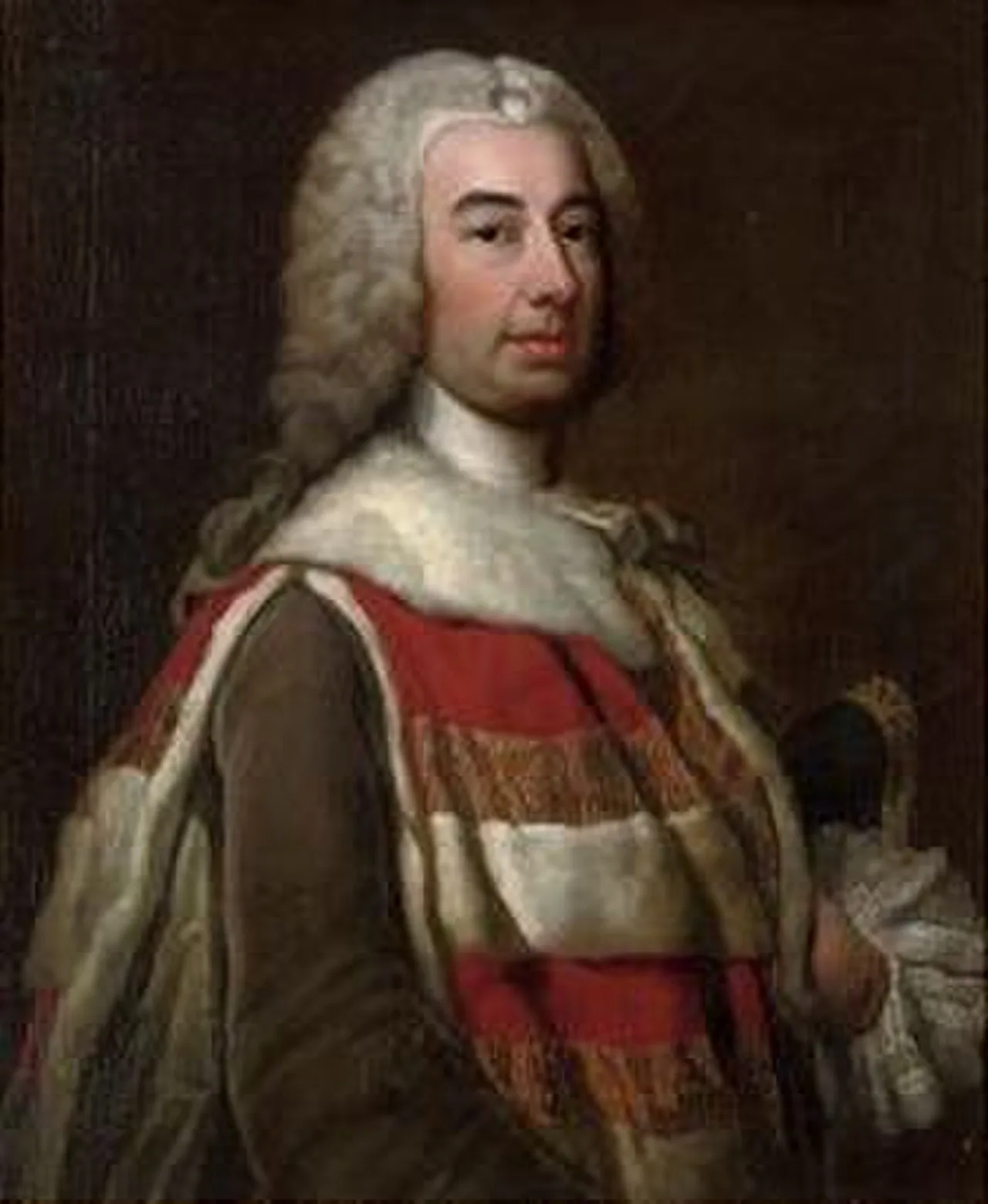 Porträt von Robert Knight, 1st Earl of Catherlough (1702–1772) – Gedenkseite