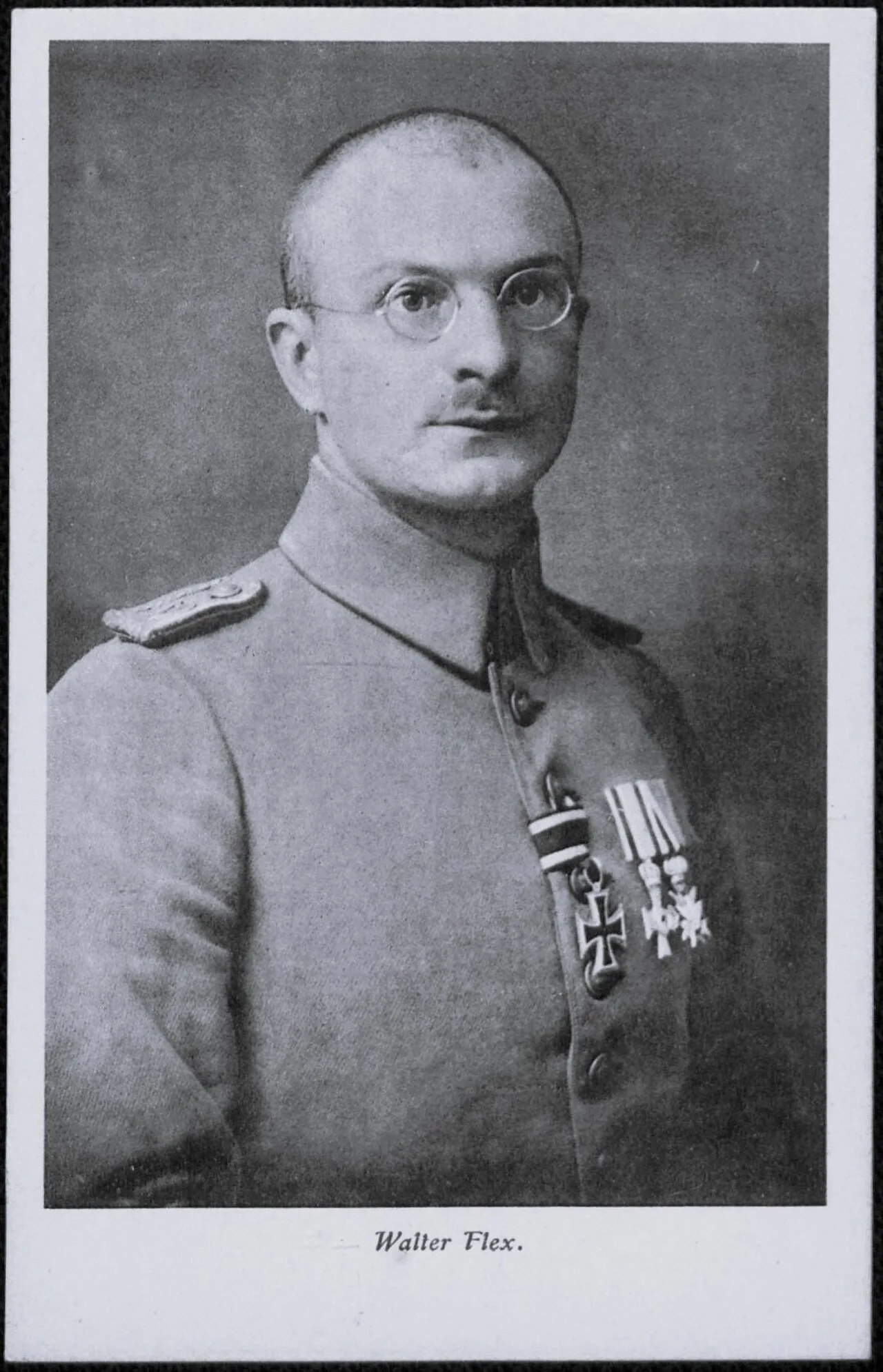Porträt von Walter Flex (1887–1917) – Gedenkseite