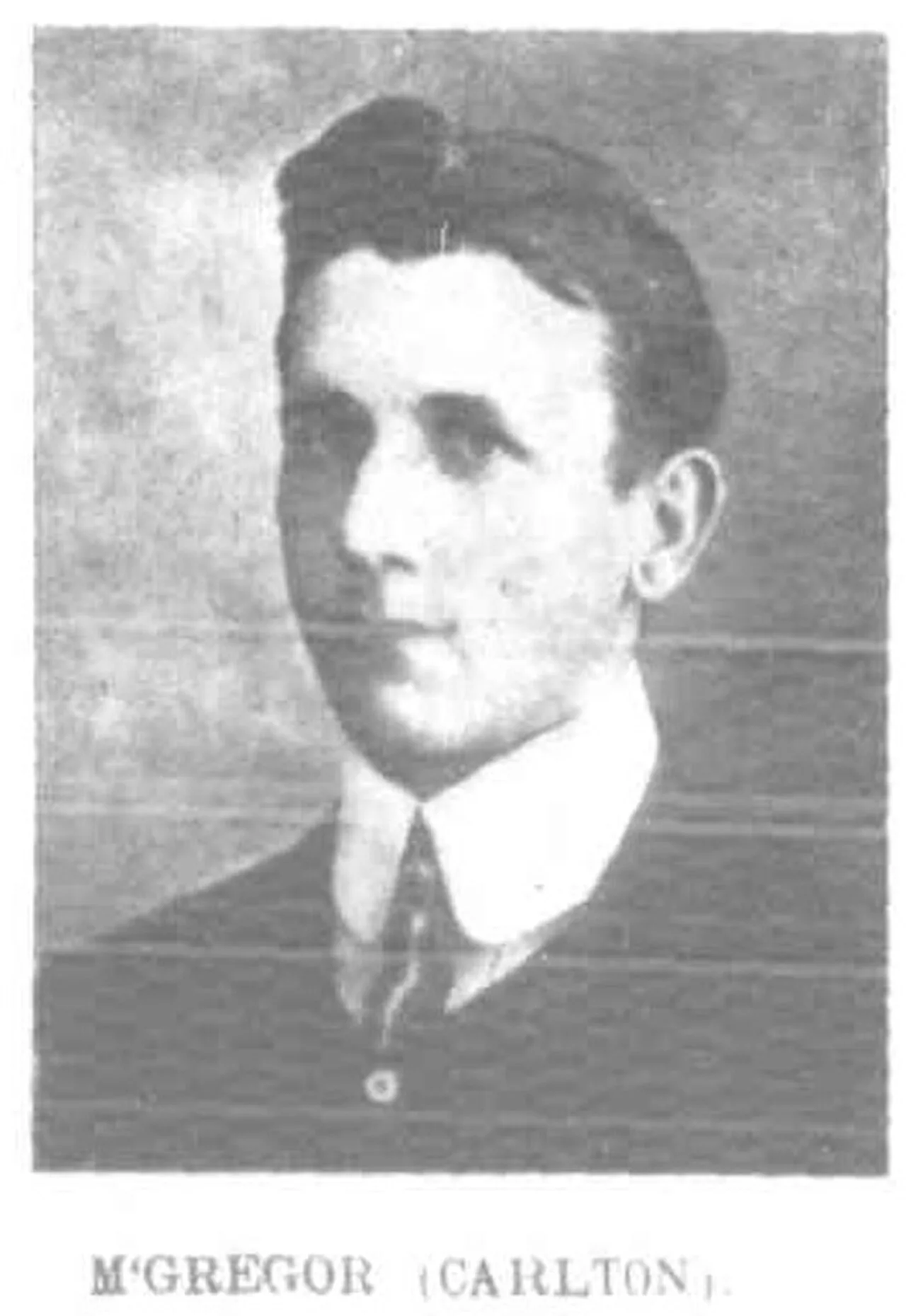 Porträt von Rod McGregor (1882–1962) – Gedenkseite