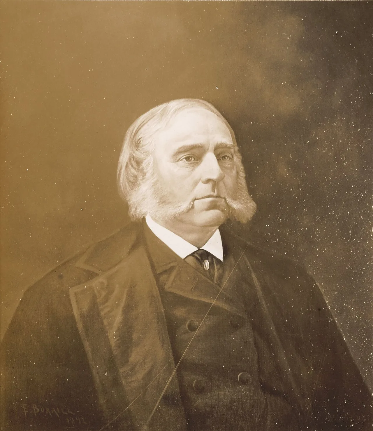 Portrait of Roland G. Usher (1823–1895) – memorial page