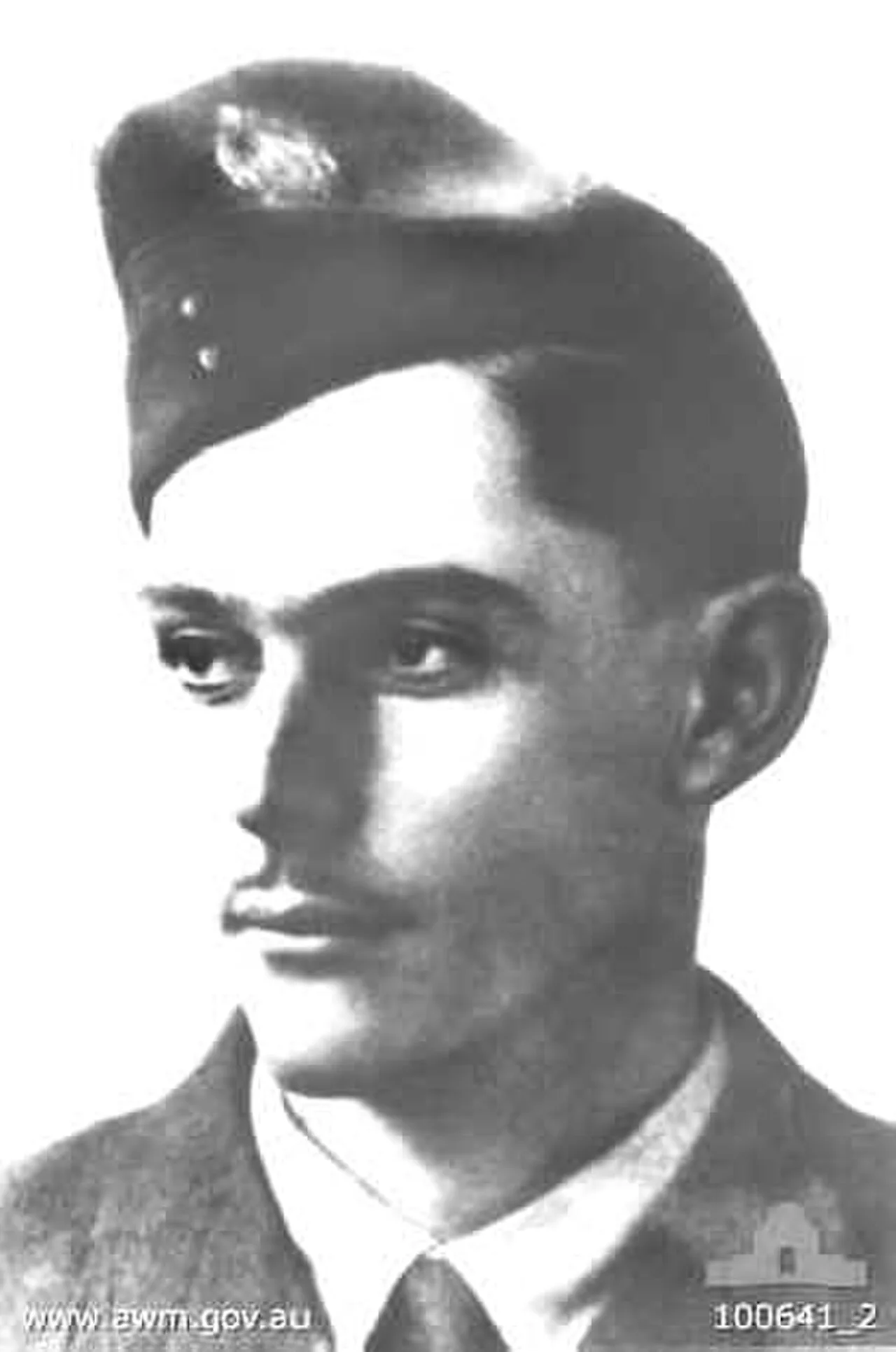 Portrait of Ron Middleton (1916–1942) – memorial page