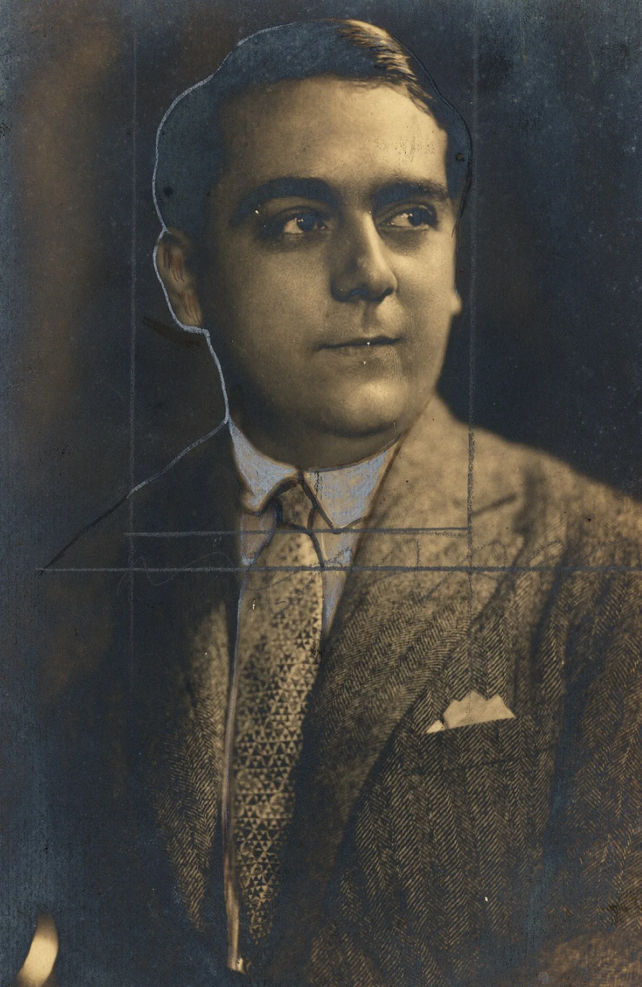 Porträt von Ronald de Carvalho (1893–1935) – Gedenkseite