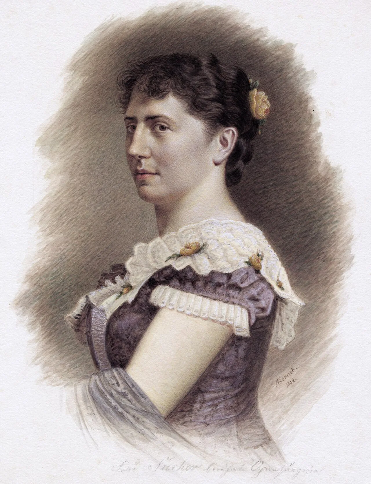 Porträt von Rosa Sucher (1849–1927) – Gedenkseite