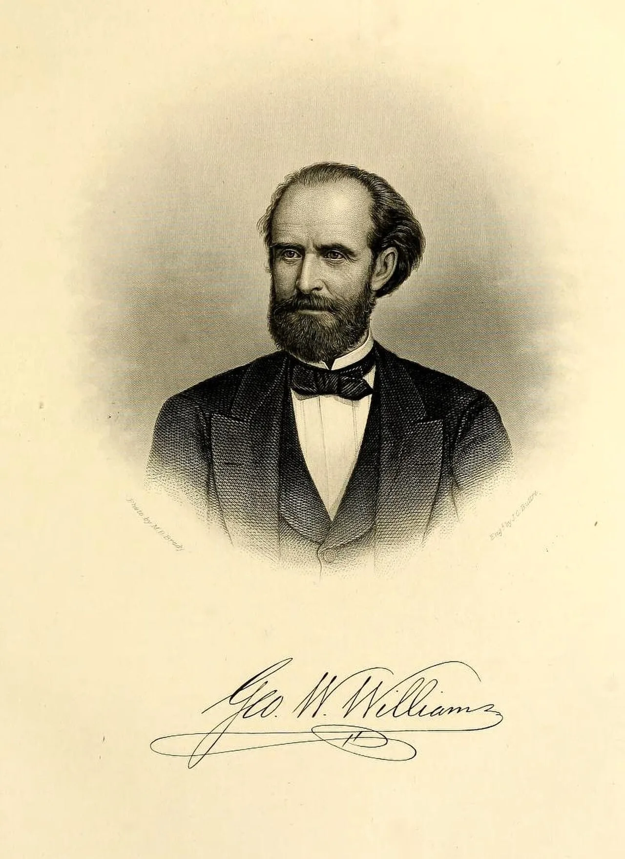 Porträt von George Walton Williams (1820–1903) – Gedenkseite