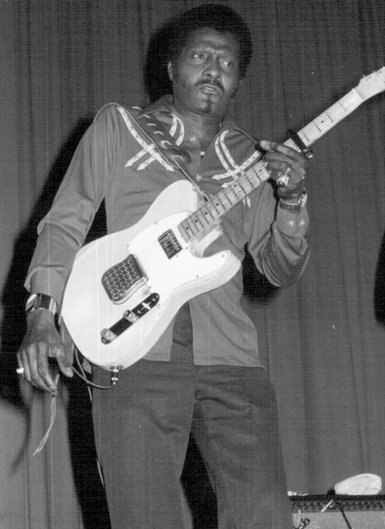Portrait of Albert Collins (1932–1993) – memorial page