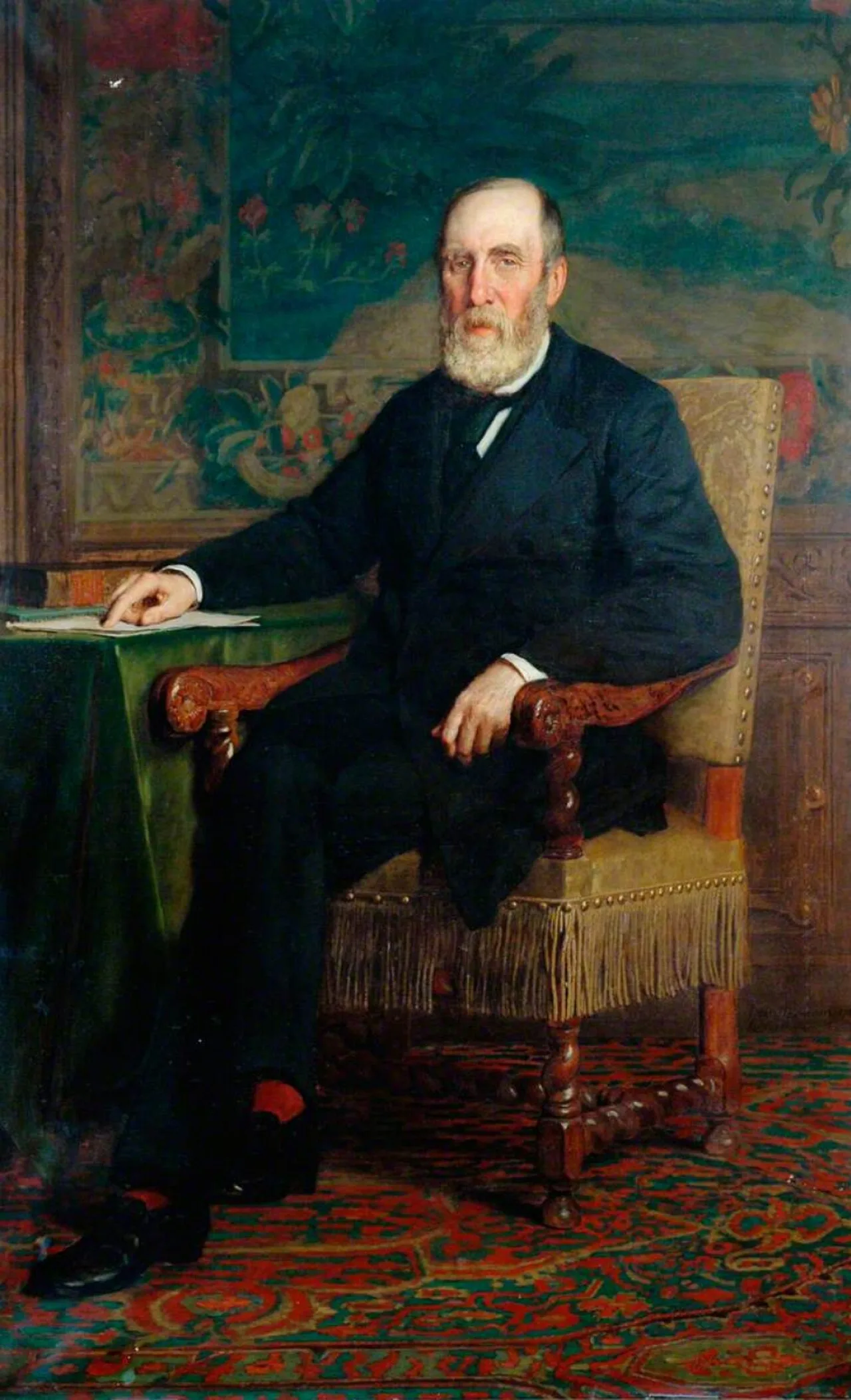 Porträt von Samuel Laing (1812–1897) – Gedenkseite