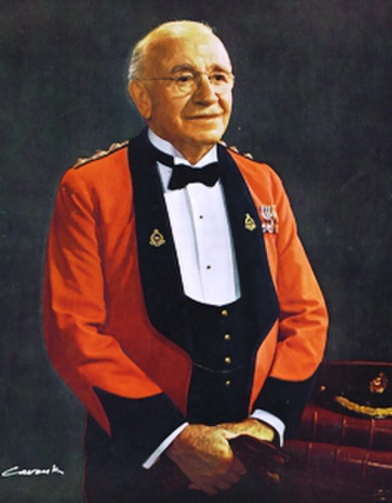 Porträt von Robert Samuel McLaughlin (1871–1972) – Gedenkseite