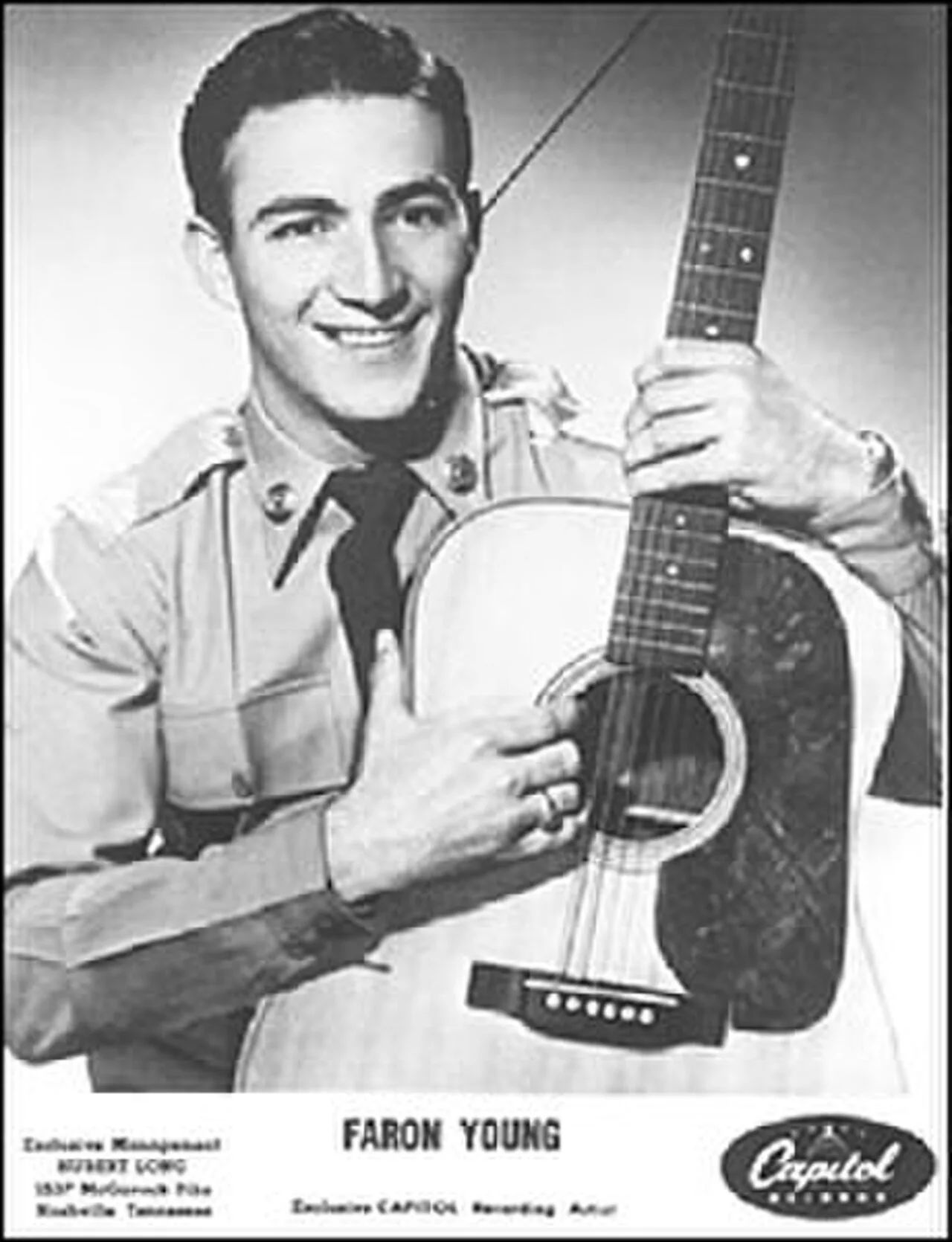 Portrait of Faron Young (1932–1996) – memorial page