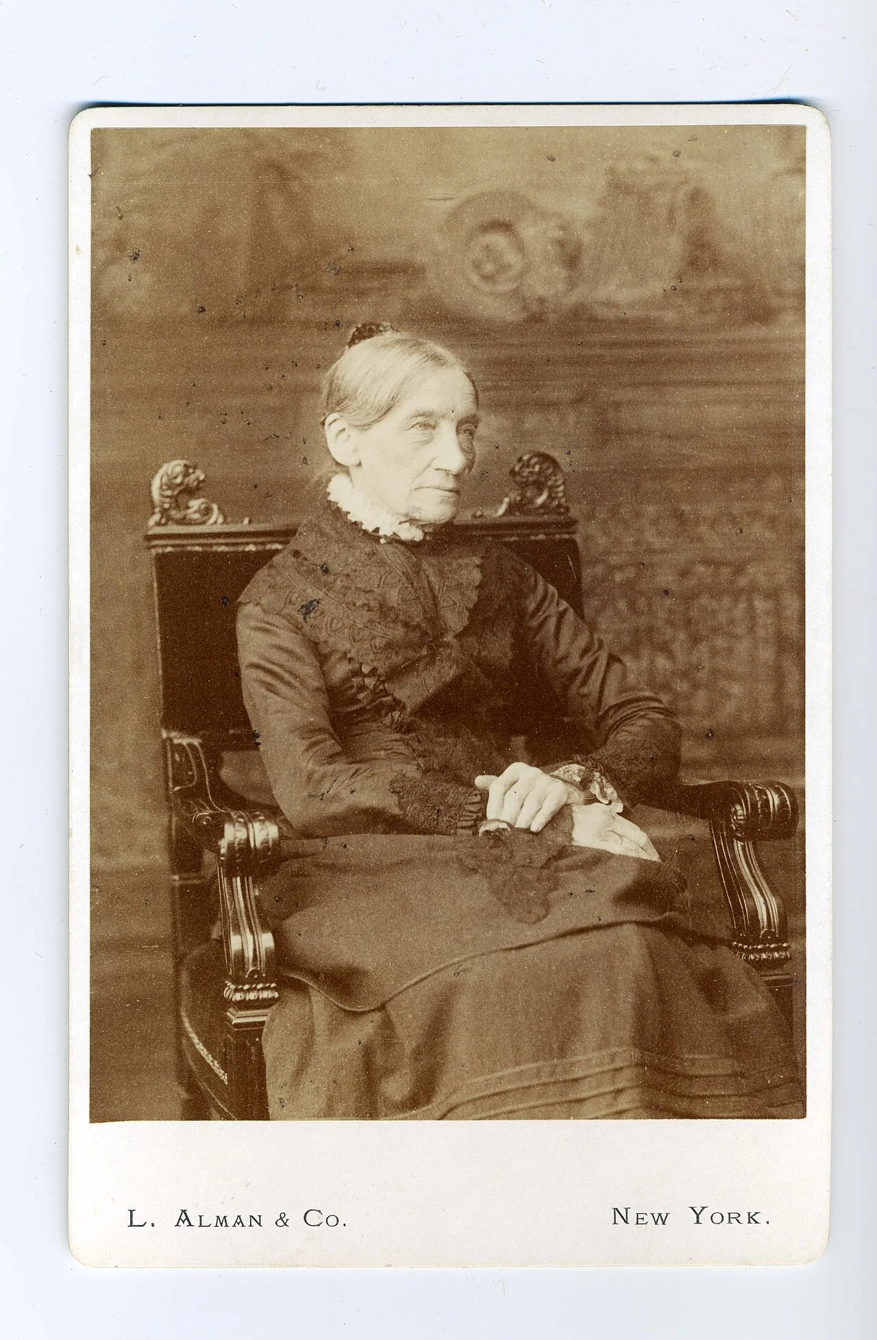 Porträt von Sarah Porter (1813–1900) – Gedenkseite
