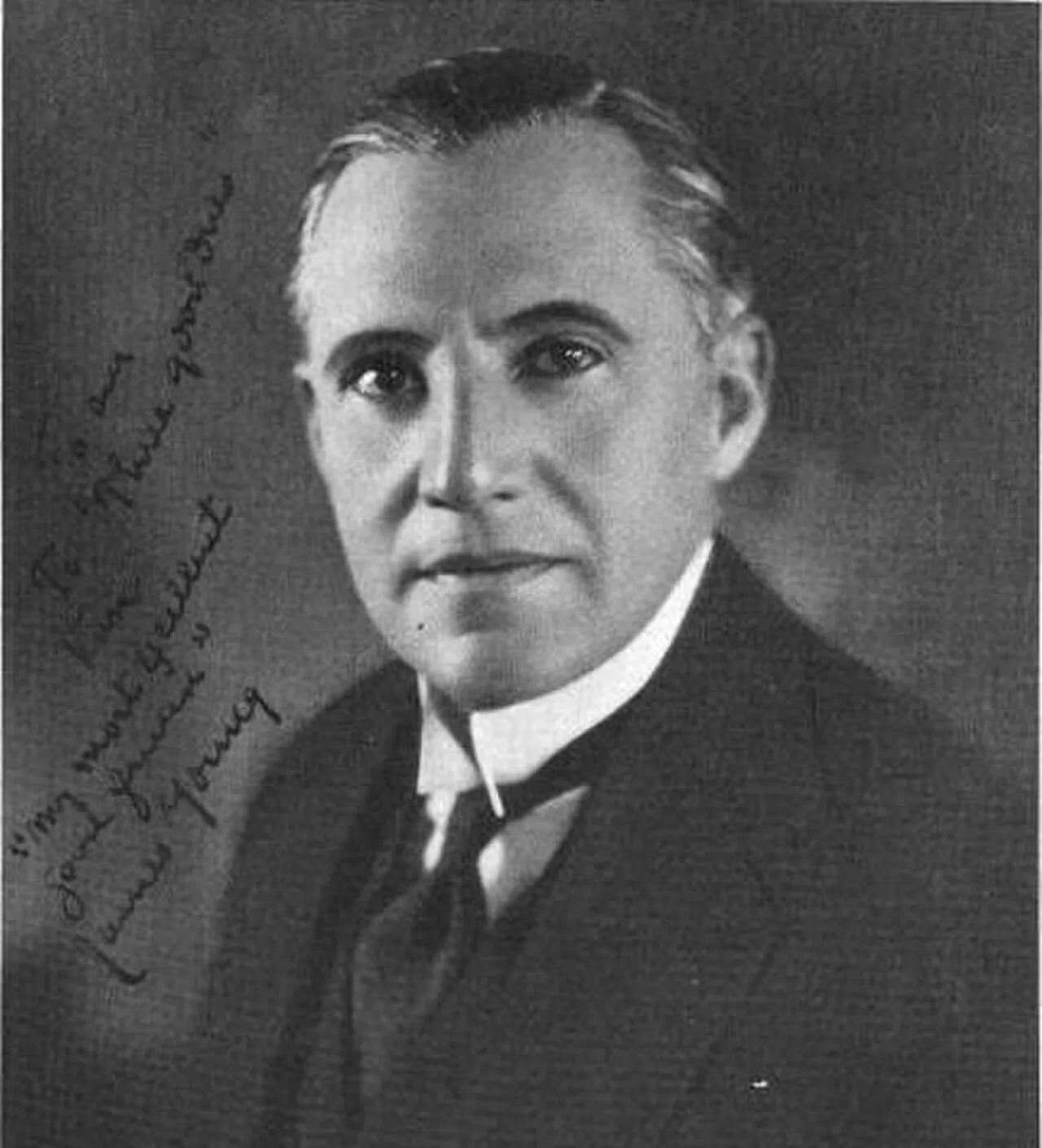 Porträt von James Young (1872–1948) – Gedenkseite