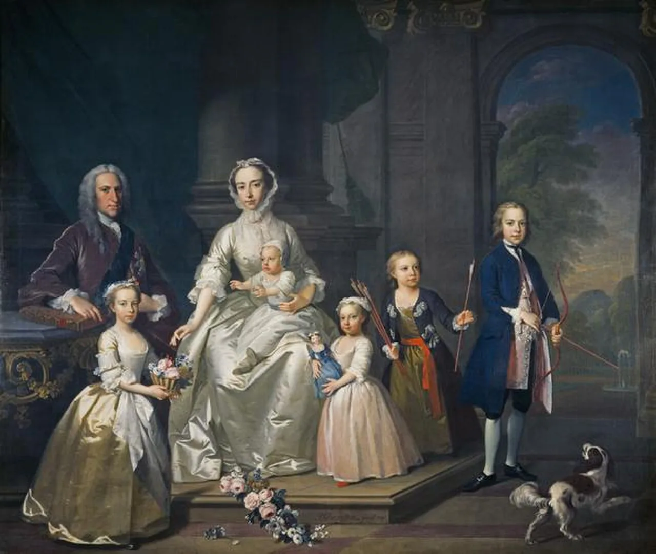Portrait of Sholto Douglas, 15th Earl of Morton (1732–1774) – memorial page