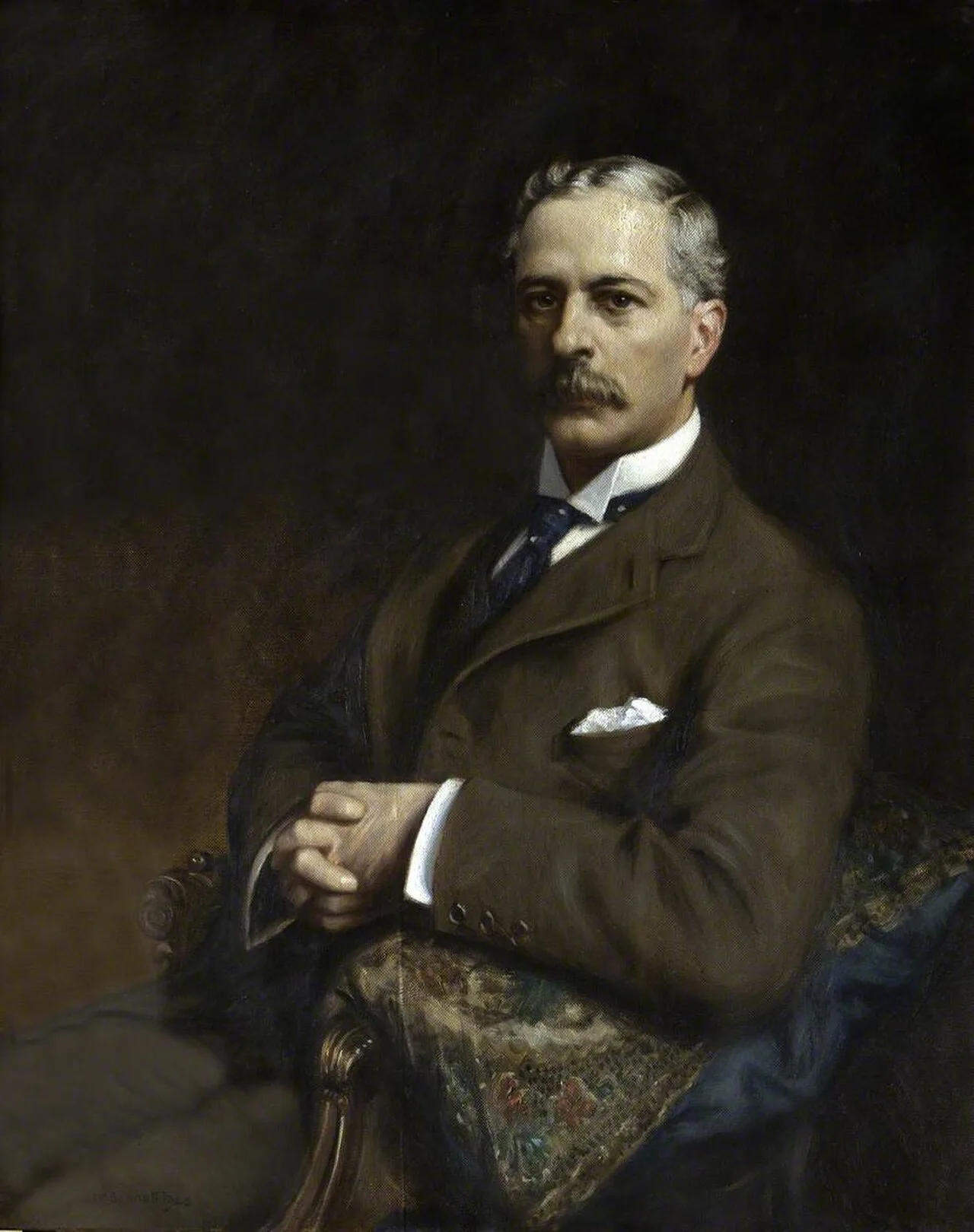 Porträt von Thomas Anson, 3rd Earl of Lichfield (1856–1918) – Gedenkseite