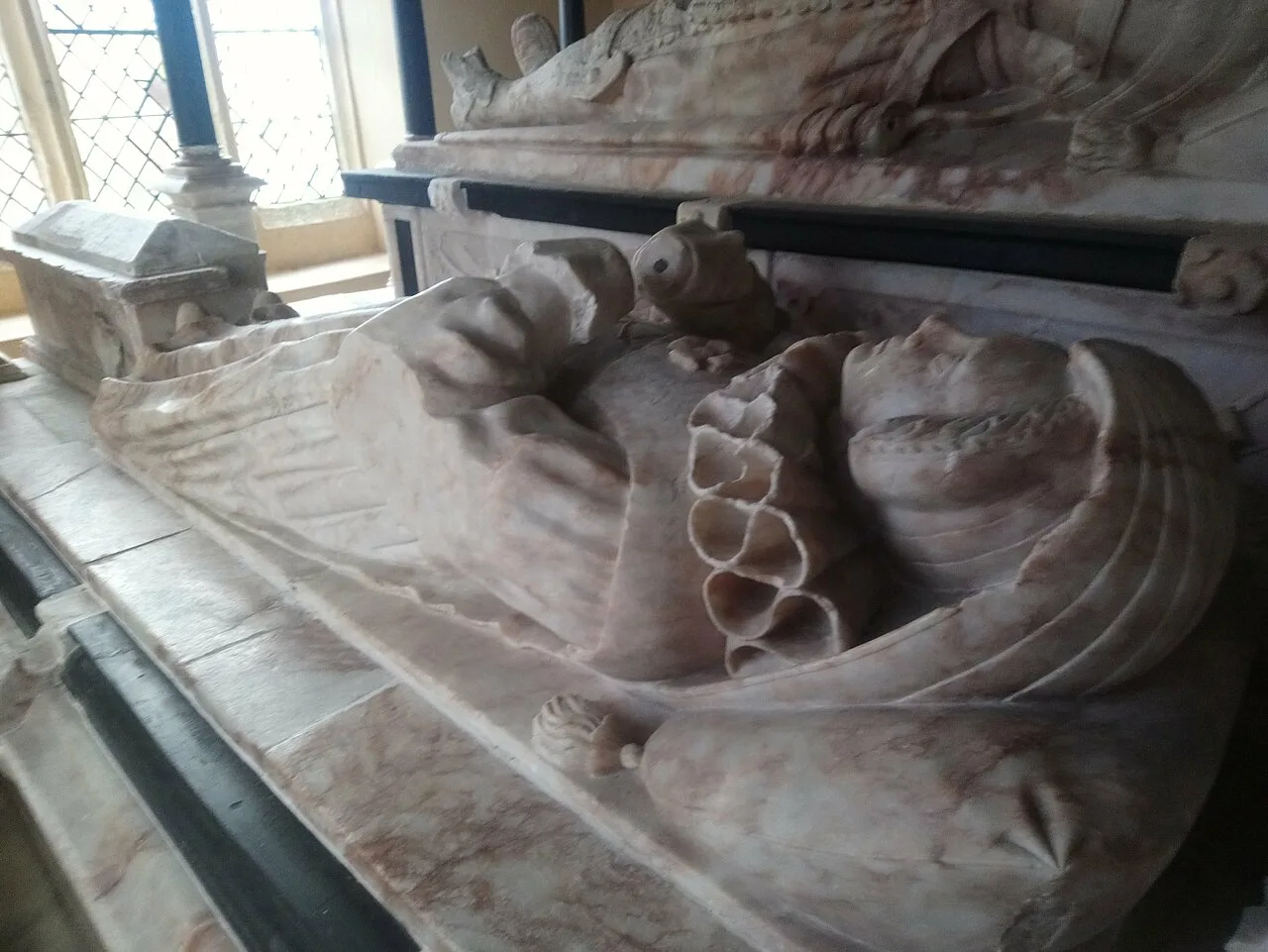 Porträt von Elizabeth Basset (1599–1643) – Gedenkseite